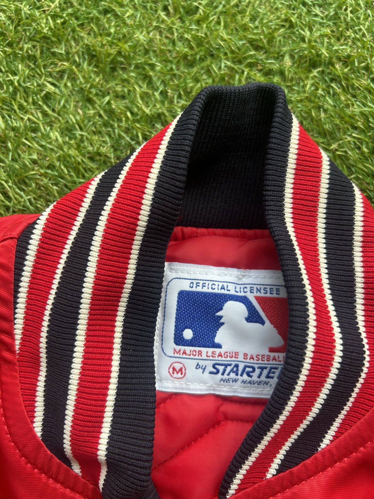 Starter Vintage 80s 90s Starter St. Louis Cardinals Red Satin Jacket Size US M / EU 48-50 / 2 - 4 Thumbnail