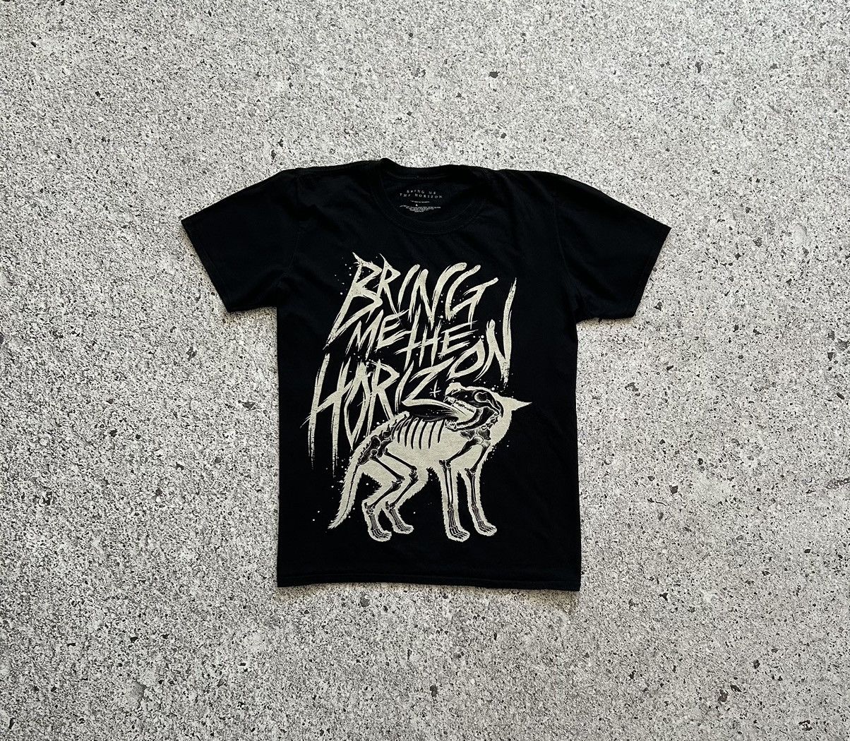 Band Tees × Vintage BRING ME THE HORIZON 2017 Rock Band Retro T-SHIRT Y2K Hype Size US L / EU 52-54 / 3 - 2 Thumbnail