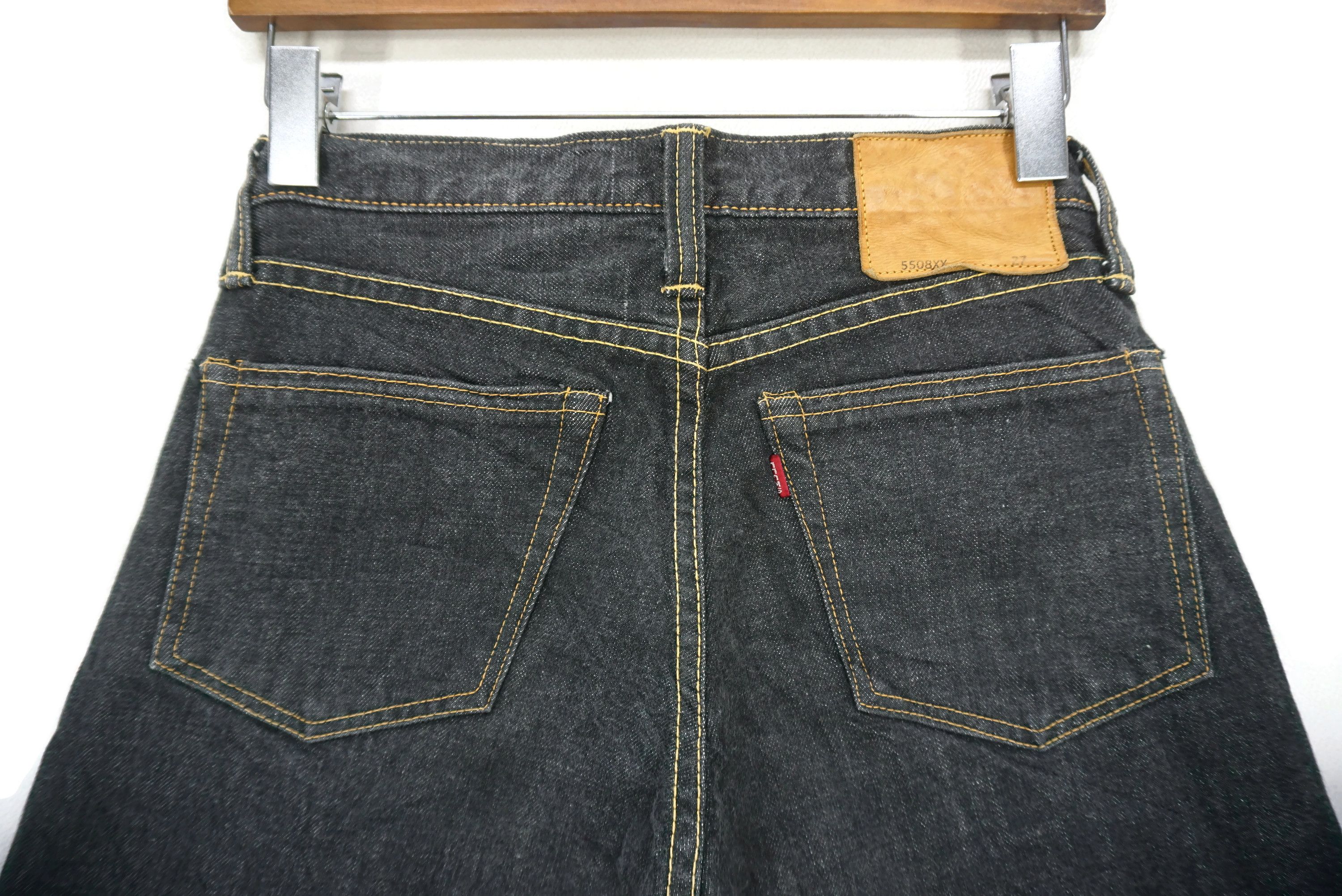 Japanese Brand Alchemist Jeans Size W27xL28.5 Lot 5508XX Bootcut Ankle Size 27" / US 4 / IT 40 - 7 Thumbnail