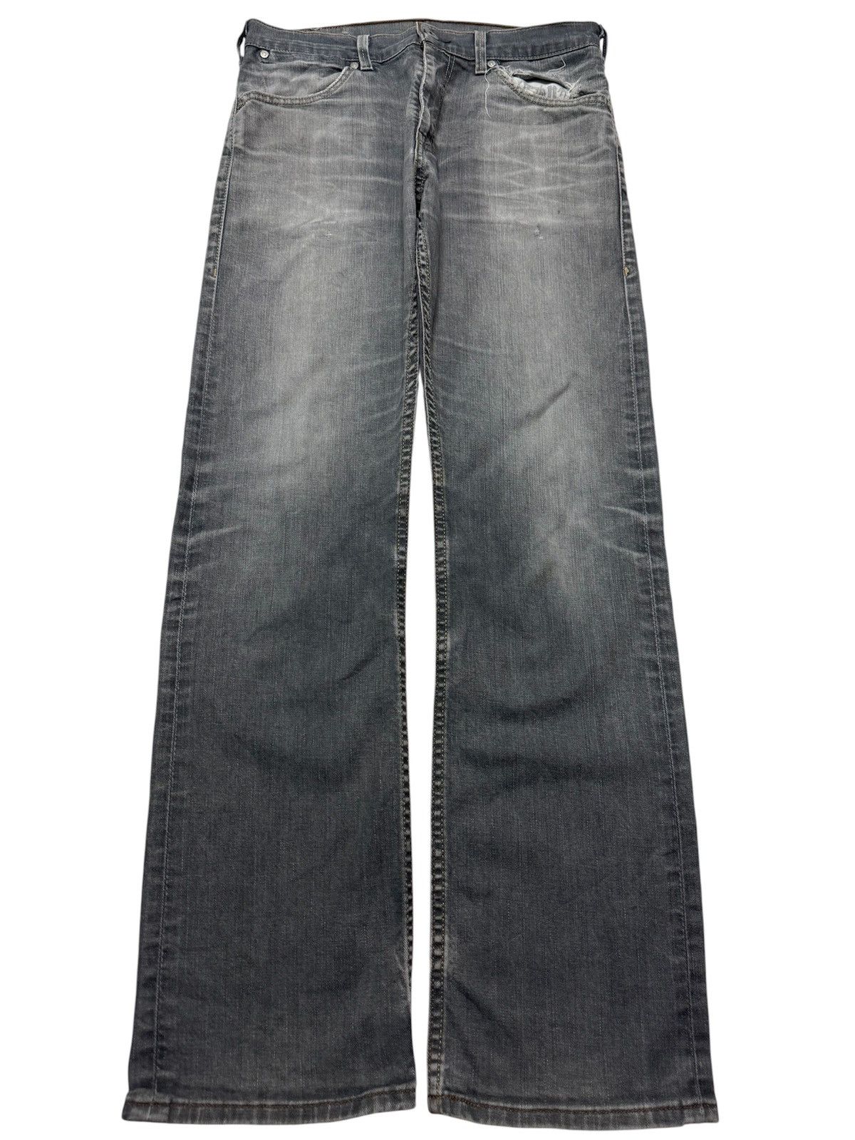 Levi's THRASHED VINTAGE Y2K LEVI'S STONED WASHED DISTRESSED Size US 31 - 1 Thumbnail