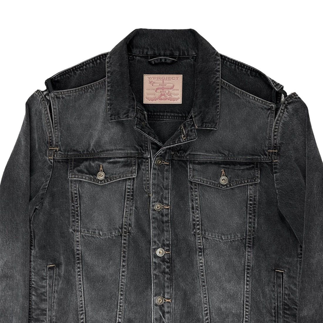 Balenciaga Y/Project Peep Show Denim Jacket - SS22 Size US M / EU 48-50 / 2 - 4 Thumbnail