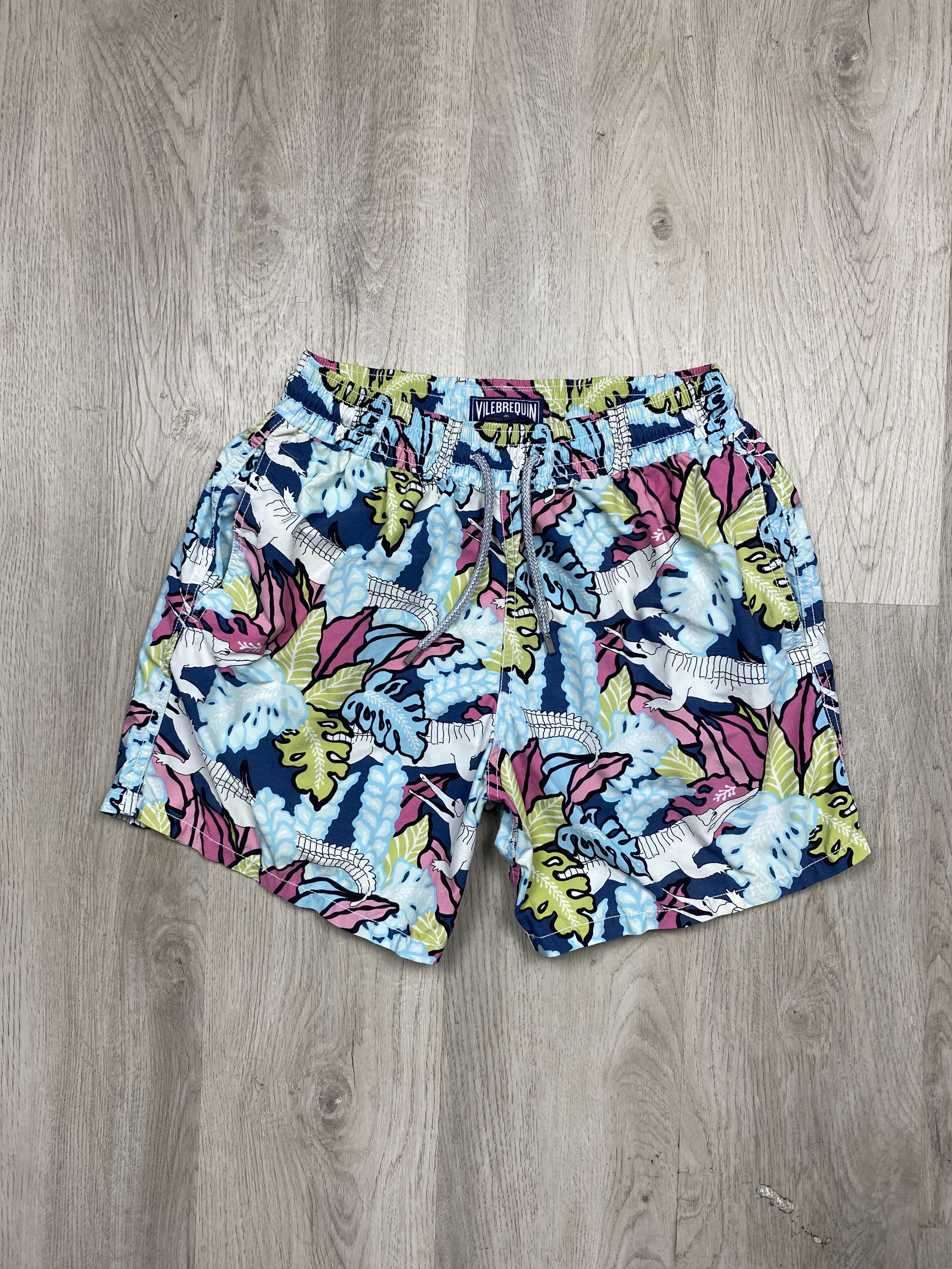 Vilebrequin × Vintage Vilebrequin Vintage Mens Nylon Swimming Shorts Y2K Size US 32 / EU 48 - 1 Thumbnail
