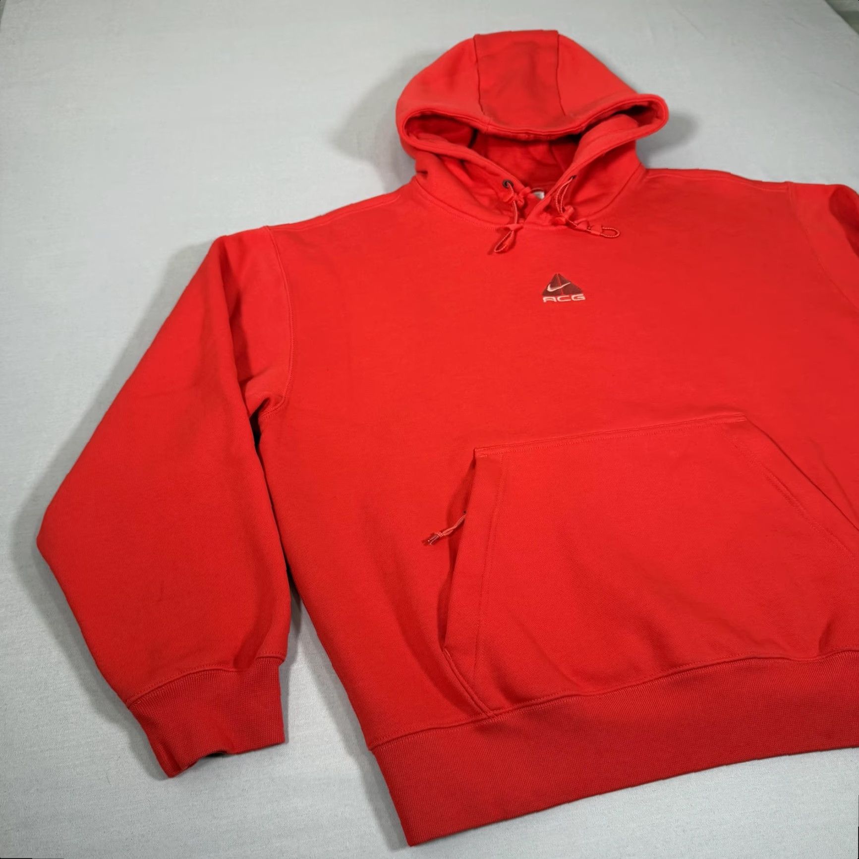 Nike Nike Hoodie Mens Medium Red ACG Therma-FIT Pullover Fleece Sweatshirt Outdoor Hike Size US M / EU 48-50 / 2 - 6 Thumbnail