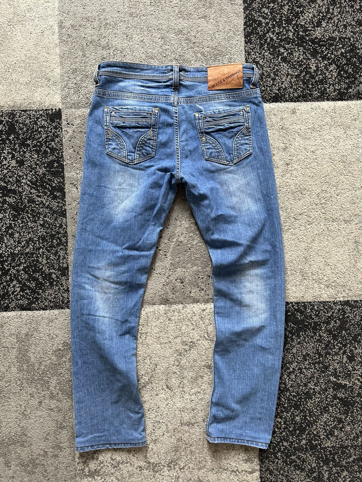 Dolce & Gabbana Vintage Dolce & Gabbana Faded Wash Style Jeans Size US 34 / EU 50 - 1 Thumbnail