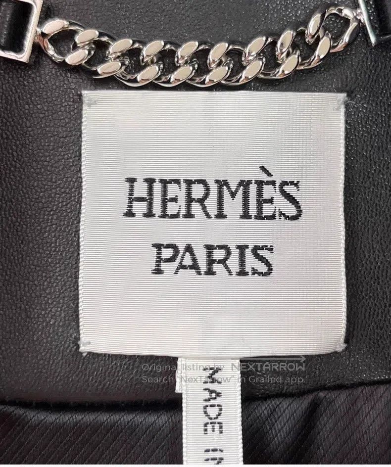 Hermes Hermes Leather jacket Size XS / US 0-2 / IT 36-38 - 4 Thumbnail