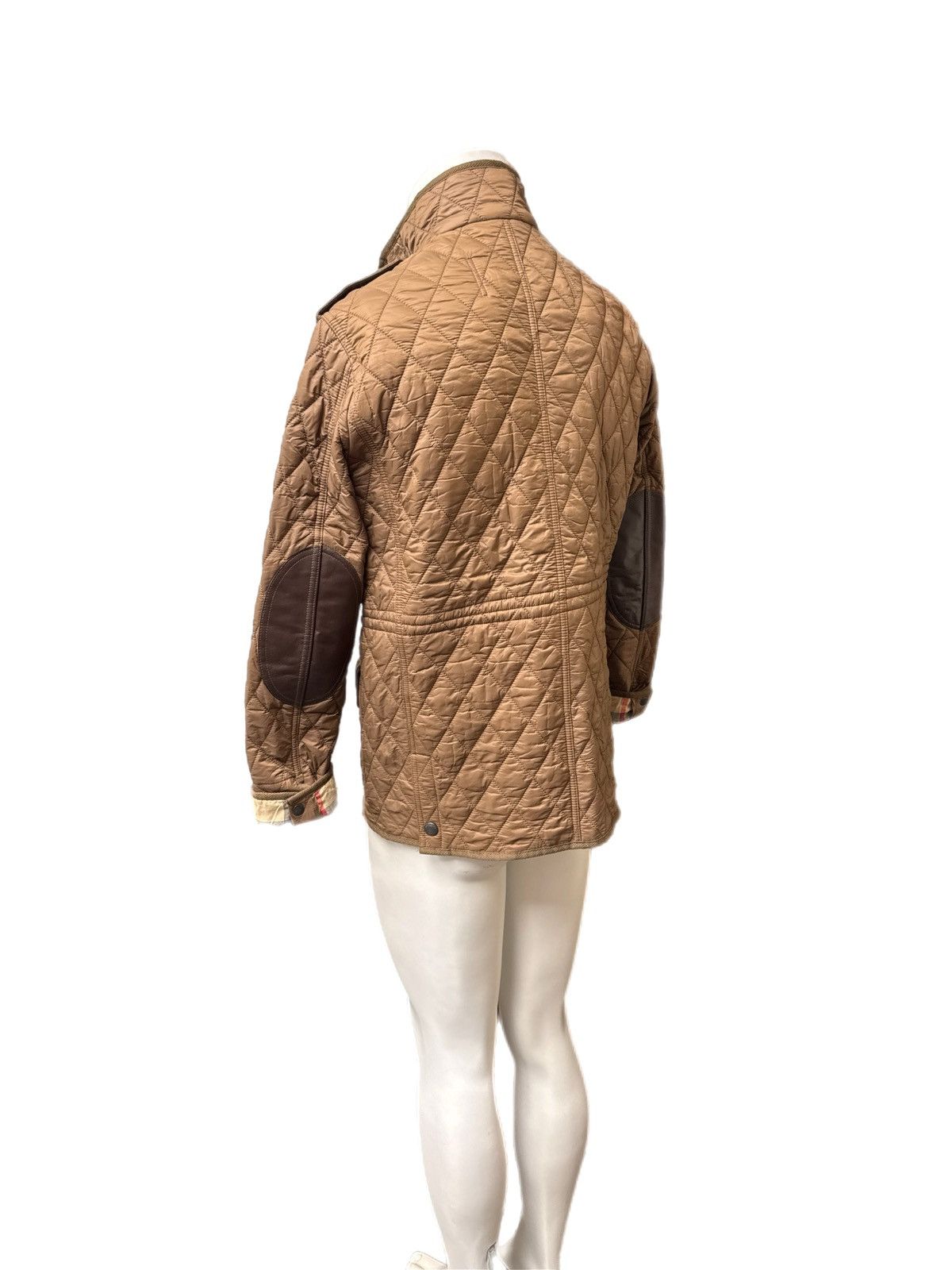 Burberry Burberry brit men’s mushroom Russell quilted jacket large Size US L / EU 52-54 / 3 - 4 Thumbnail