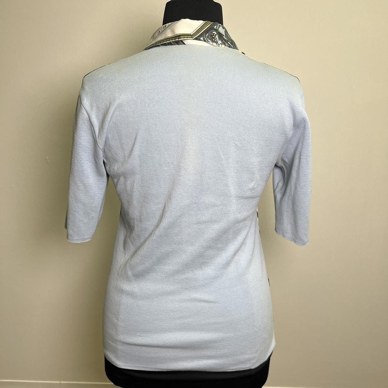 Hermes Hermes Silk Polo Shirt Size US L / EU 52-54 / 3 - 2 Thumbnail