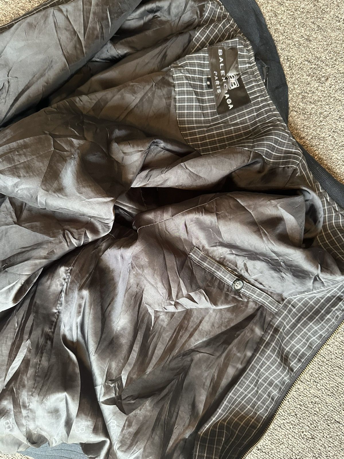 Balenciaga Balenciaga Checkered bomber Size US L / EU 52-54 / 3 - 5 Thumbnail
