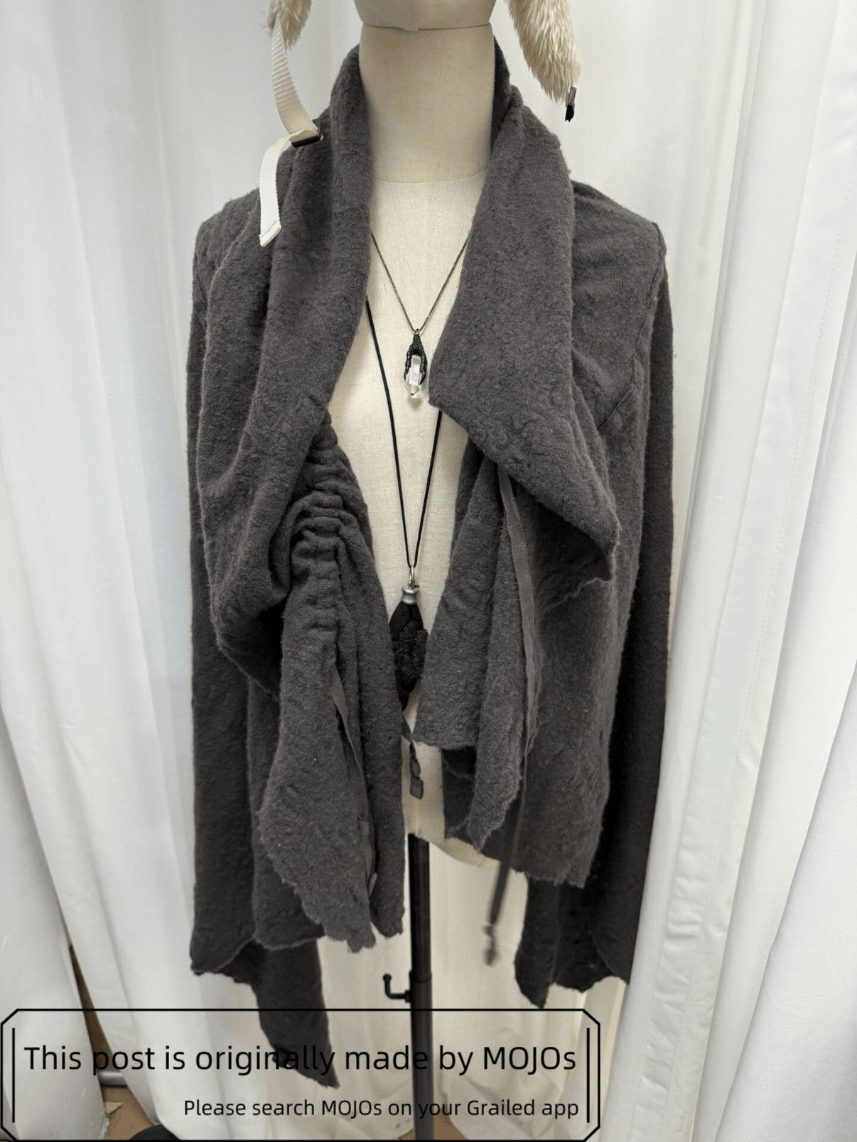 Julius Julius 7 Distressed Cape Scarf Size US M / EU 48-50 / 2 - 9 Thumbnail
