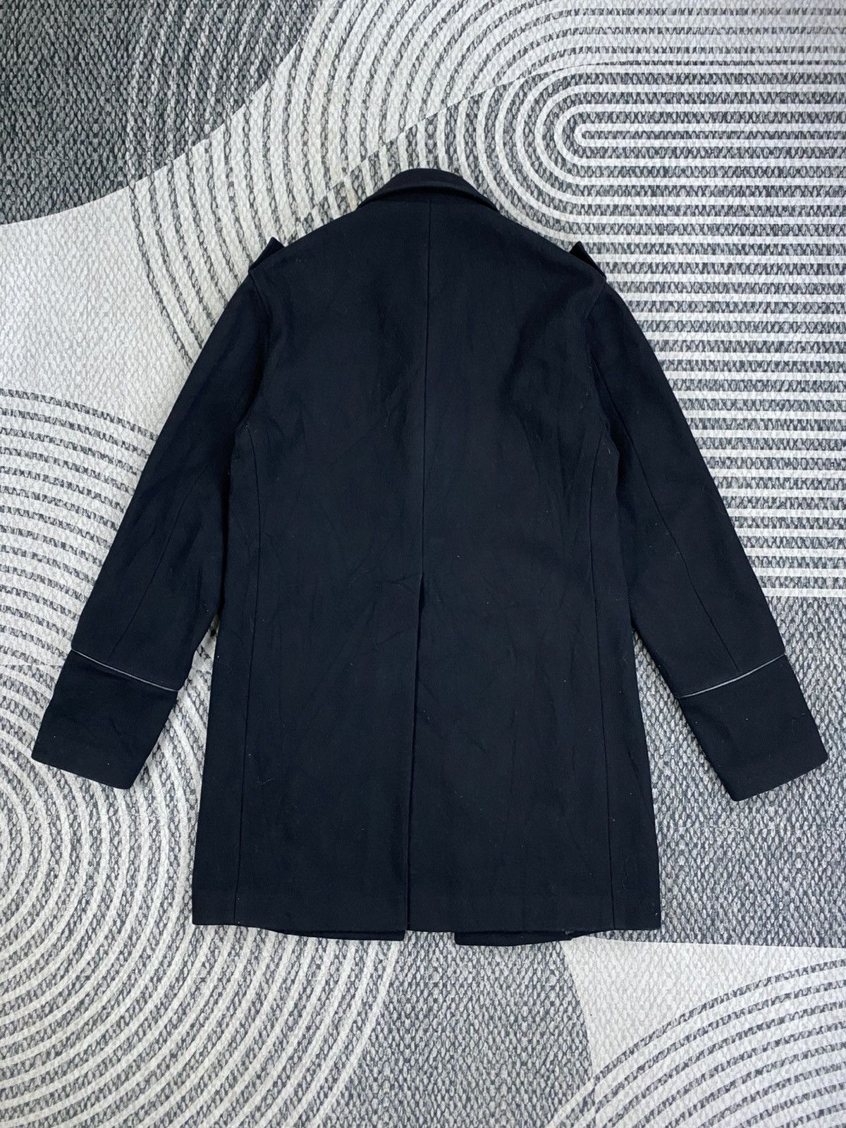 FACTOTUM Vintage Factotum Casual Black Front Button Coat Size US S / EU 44-46 / 1 - 2 Thumbnail