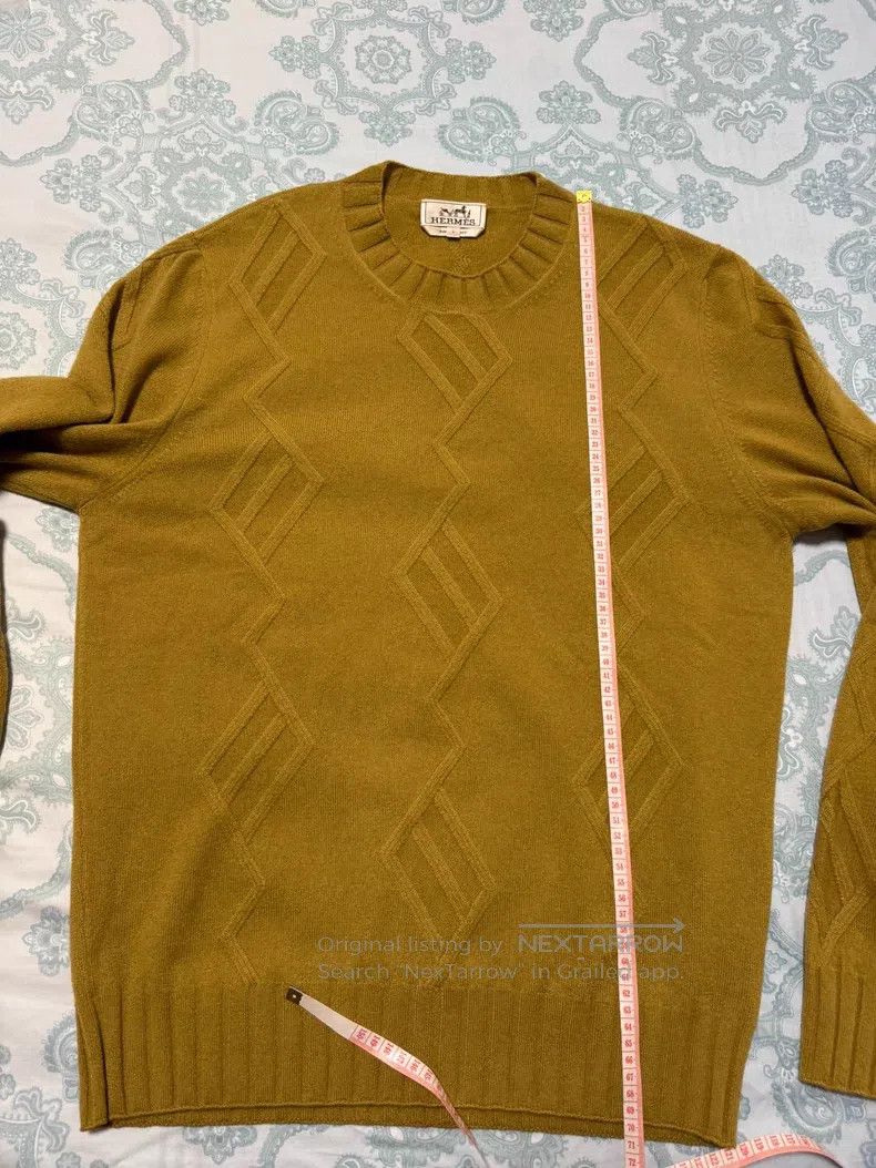 Hermes Hermes Cashmere Sweater, 100% Cashmere Size US L / EU 52-54 / 3 - 5 Thumbnail