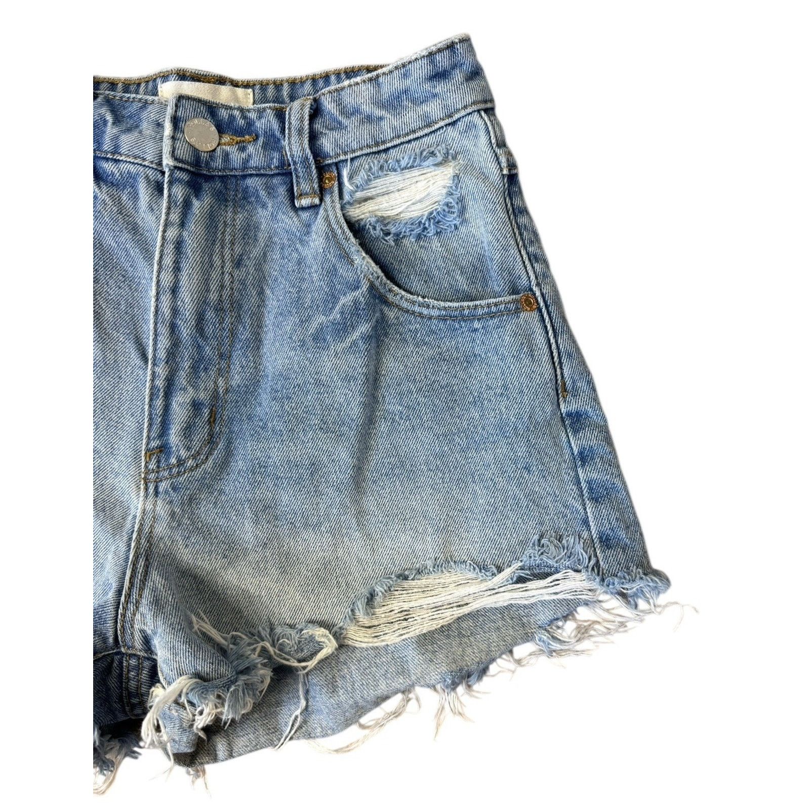 Rolla's ROLLA’S Dusters High Rise Slim Shorts G’Day Mate Aussie 5 23 Size 23" - 4 Thumbnail