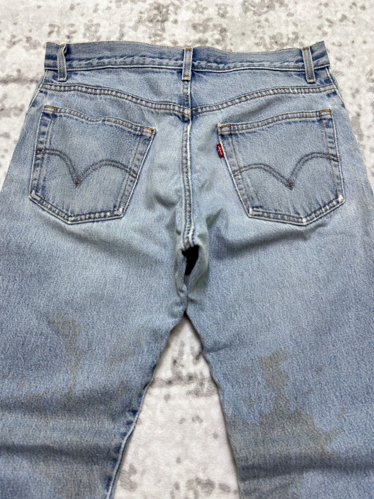 Levi's Levi’s 517 Y2K Distressed Narrow Bootcut Jeans Altered Fit Size US 32 / EU 48 - 9 Thumbnail