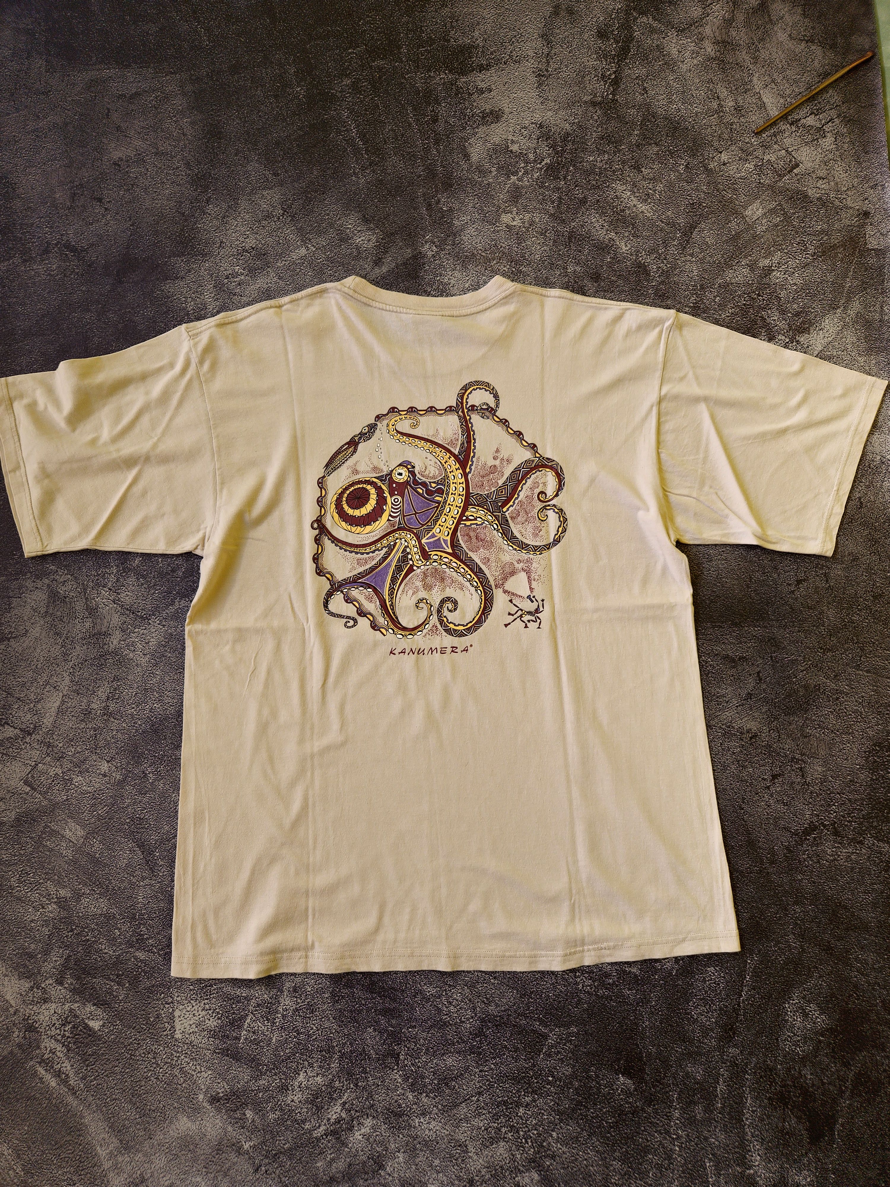 Jerzees Vintage Jerzees T-Shirt 2000s "Kanumera" Hawaiian Size US XL / EU 56 / 4 - 5 Thumbnail