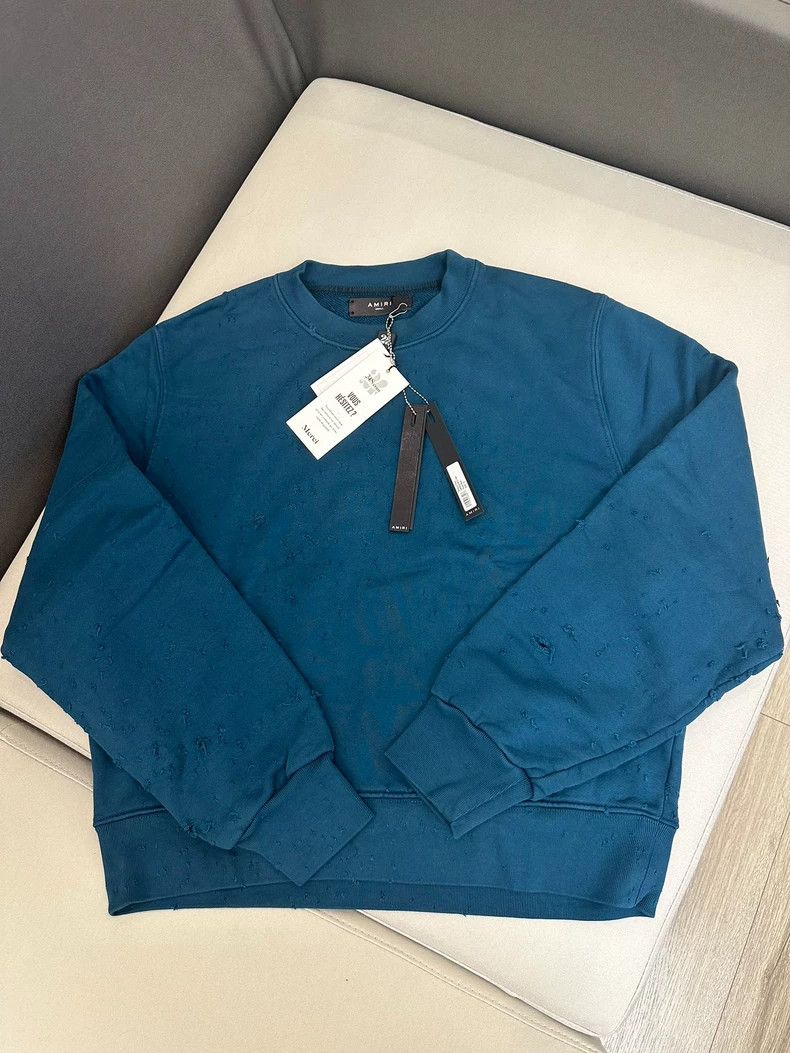 Amiri Amiri Shotgun hole sweatshirt 2501-Nextarrow Size US S / EU 44-46 / 1 - 1 Thumbnail