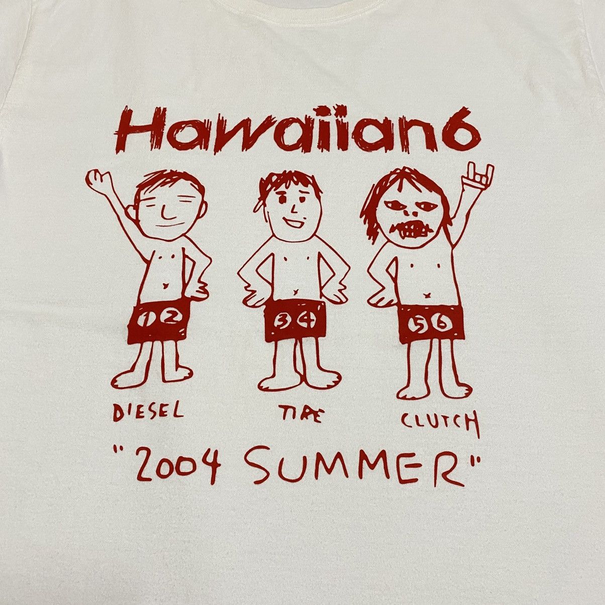 Band Tees × Vintage Vintage y2k Hawaiian6 04' Summer Punk Rock band Tee Size US M / EU 48-50 / 2 - 3 Thumbnail
