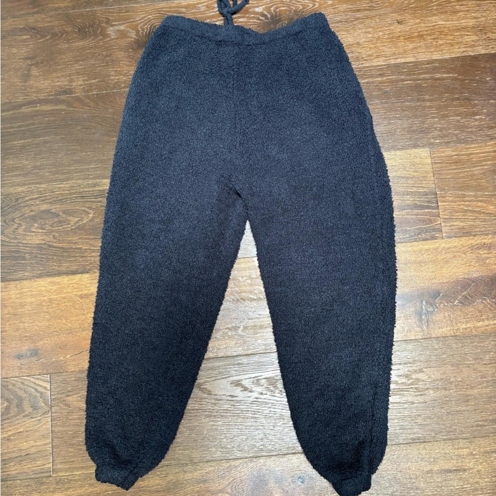 Swims SKIMS Black Cozy Track Joggers Size 32" / US 10 / IT 46 - 7 Thumbnail