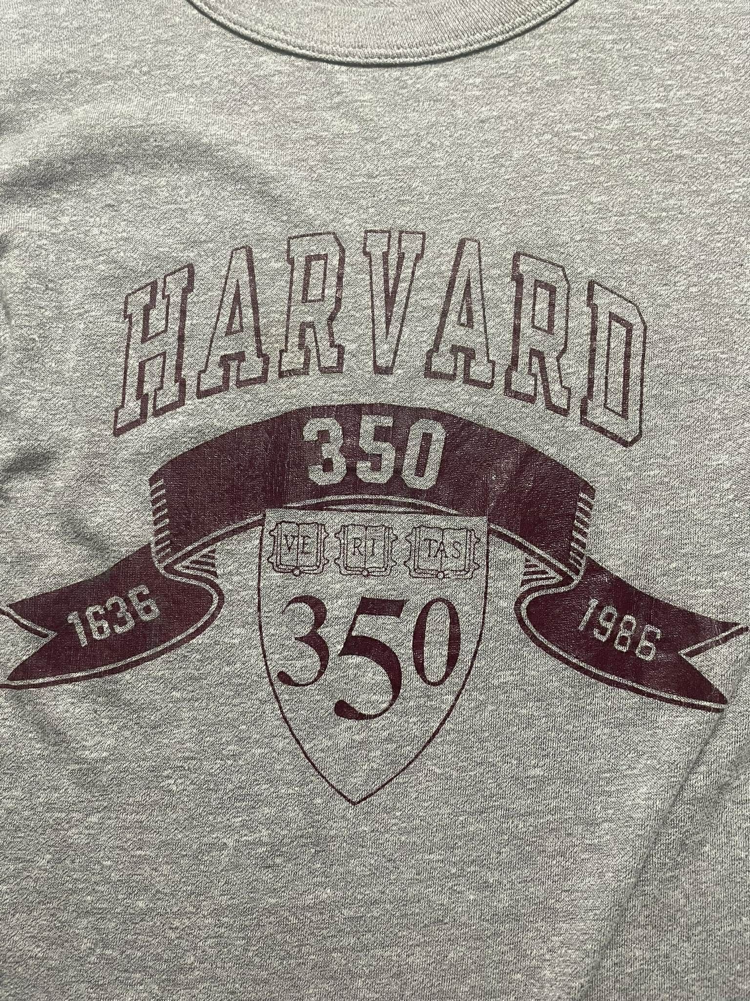 Vintage Vintage 80s Champion Harvard Tee Shirt Size US S / EU 44-46 / 1 - 2 Thumbnail