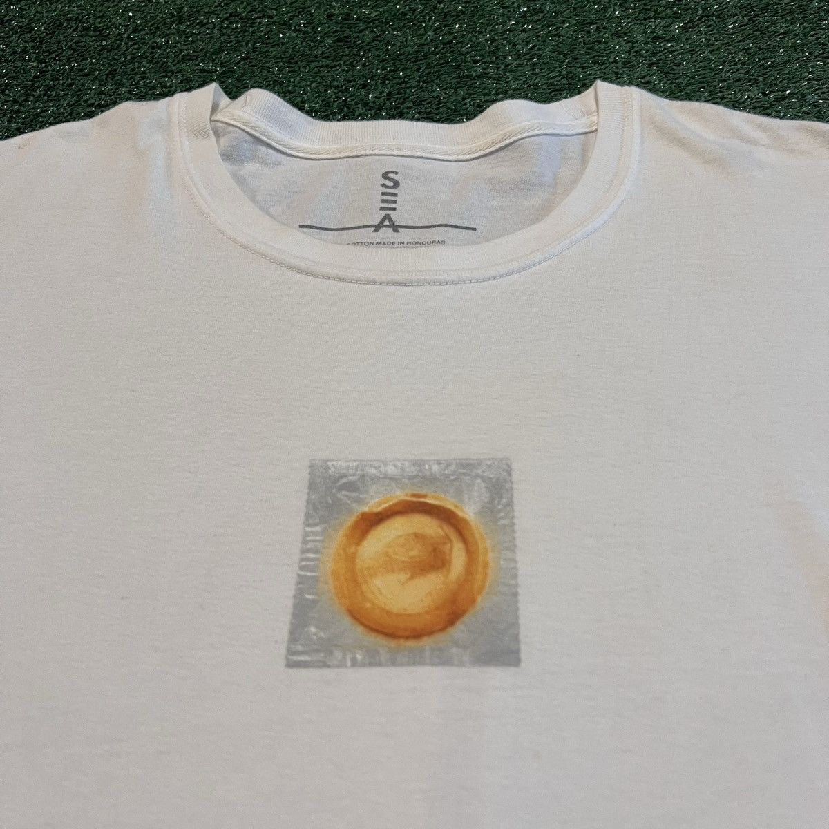 Vince Staples Vince Staples Coachella 2022 “Condom” Tee (White) Size US L / EU 52-54 / 3 - 4 Thumbnail