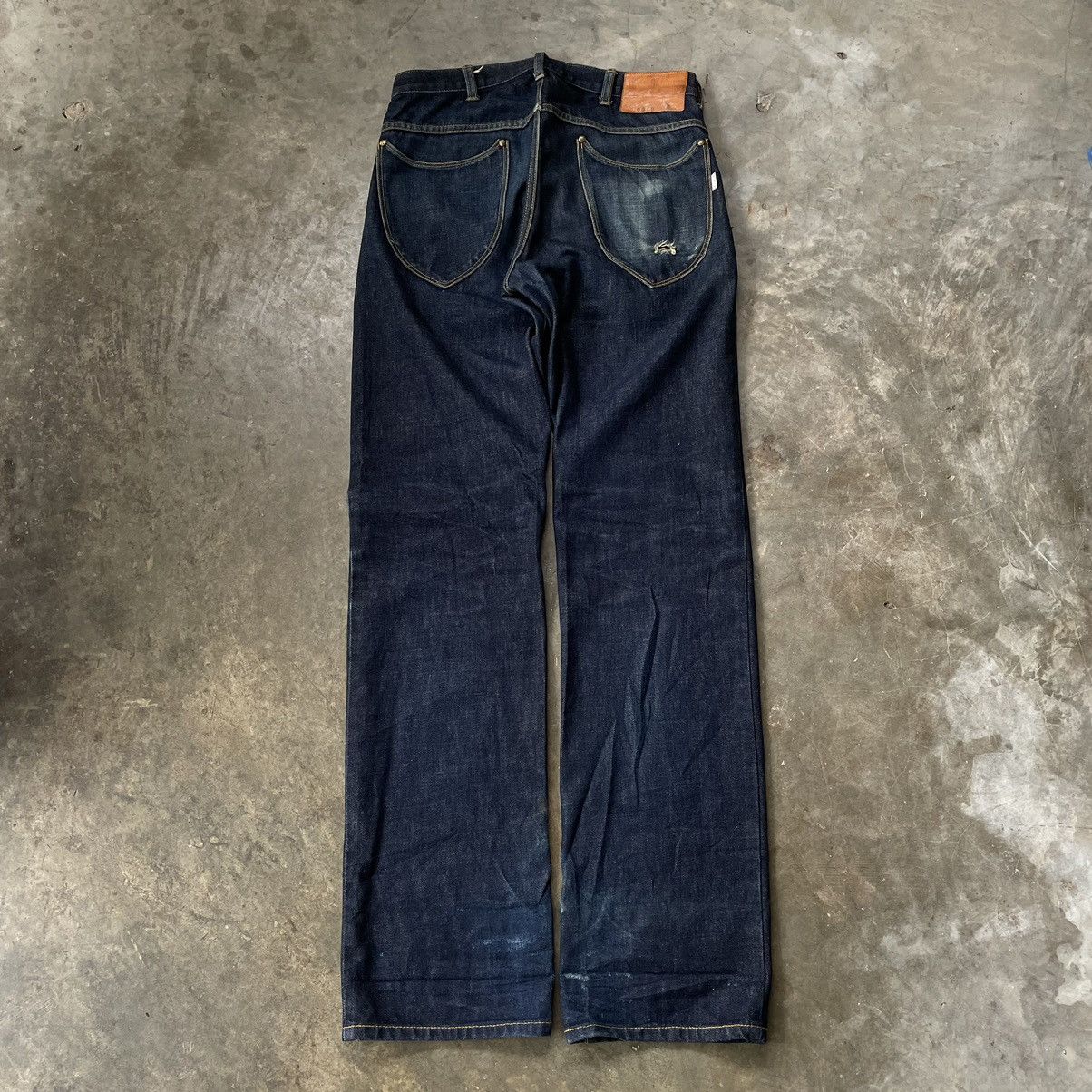 Japanese Brand Dress hippy denim jean Size US 31 - 2 Thumbnail