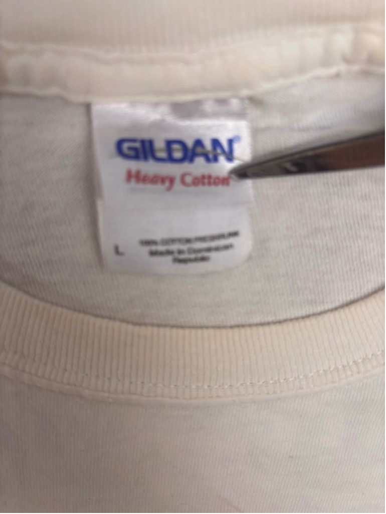 Gildan Men's Gildan Graphic T-shirt Size L White Peach Truck Size US L / EU 52-54 / 3 - 9 Thumbnail