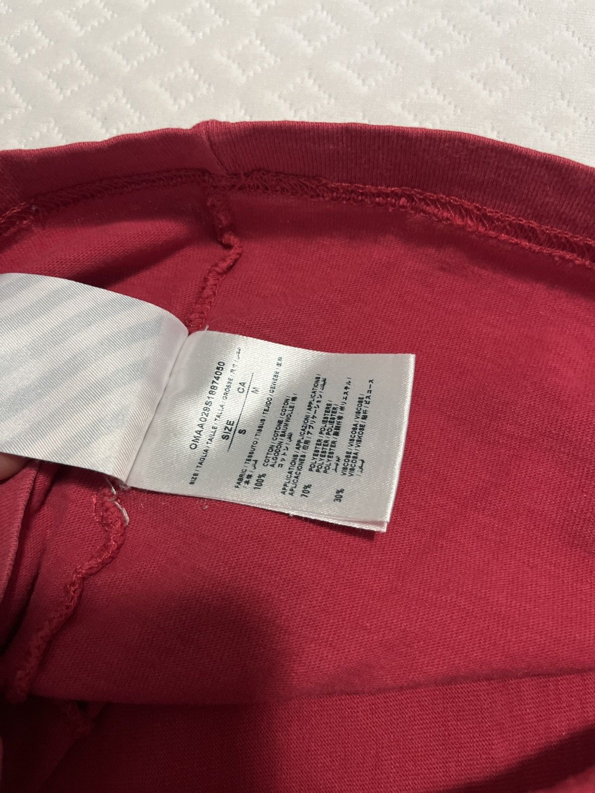 Champion × Off-White Off-white x Champion Tee size-M Size US L / EU 52-54 / 3 - 7 Thumbnail