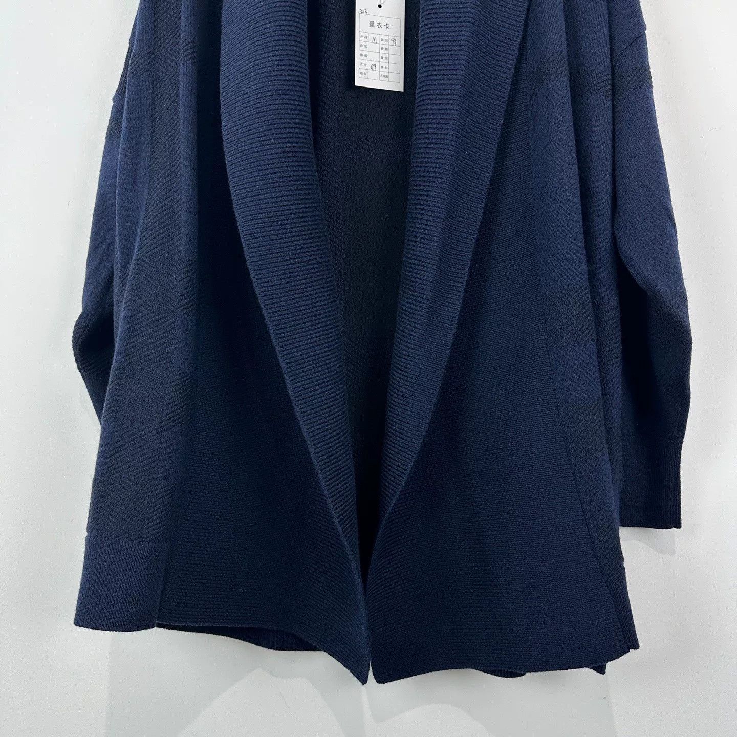 Burberry Burberry Blue Wool Knit Cardigan M Size US XXS / EU 40 - 4 Thumbnail