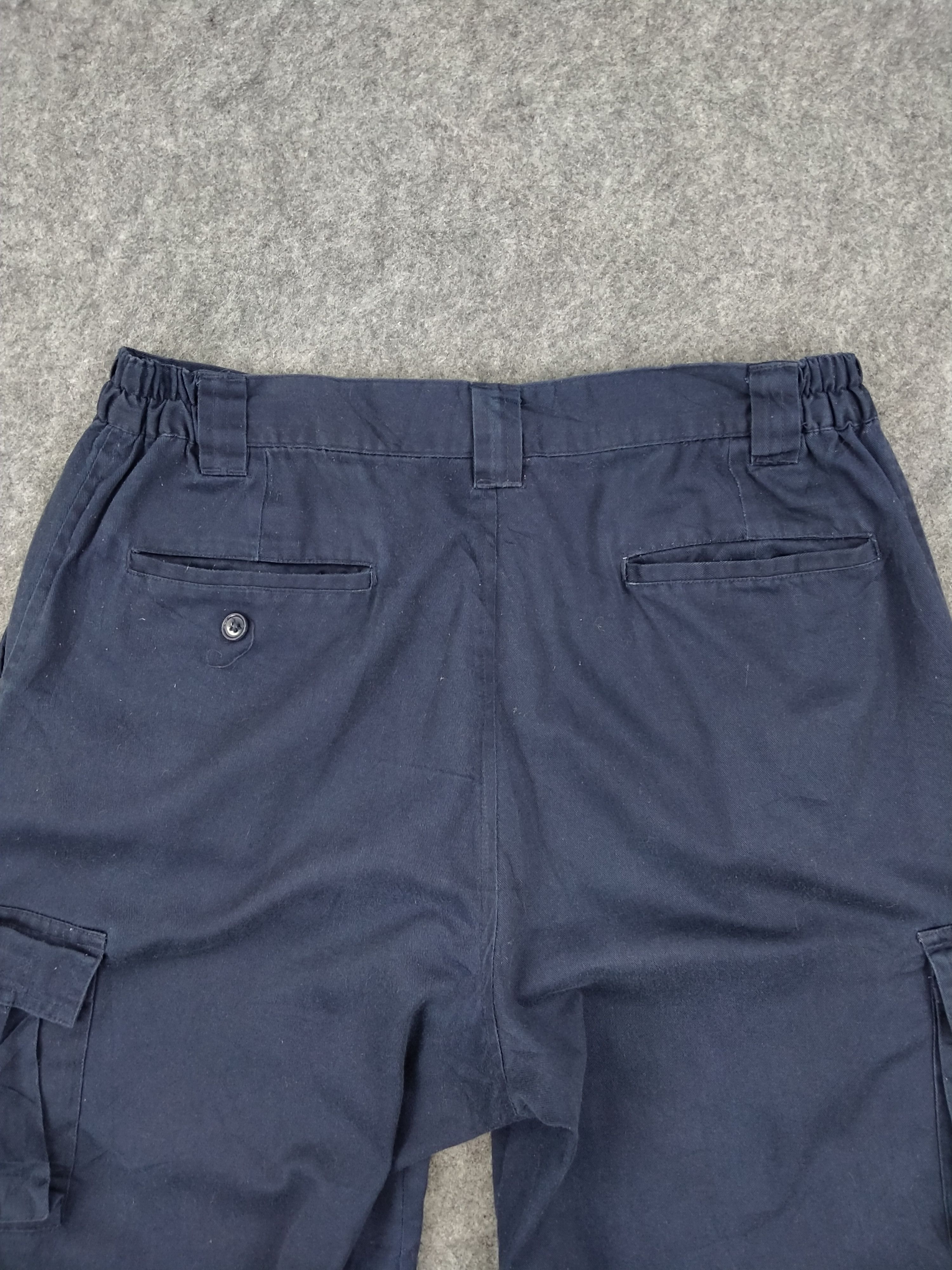 Japanese Brand Elastic Waist Japanese Brand Cargo Multi Pants -CP065 Size US 31 - 5 Thumbnail