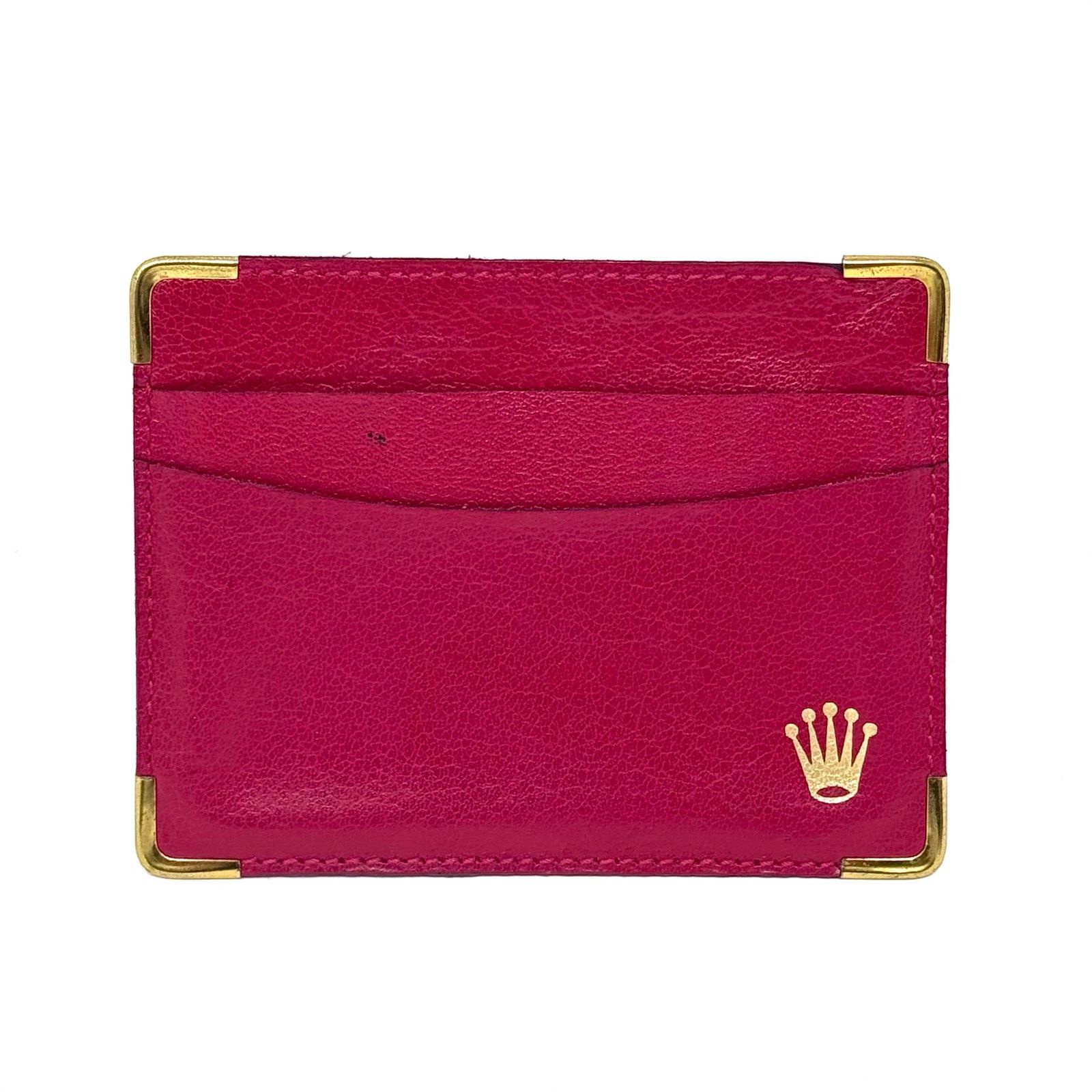 Rolex Rolex Red Cardholder Wallet Size ONE SIZE - 1 Thumbnail