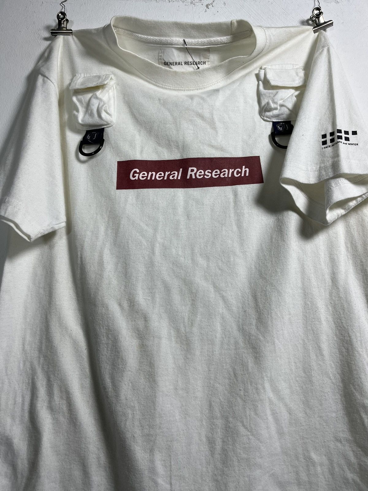 General Research General Research box logo utility tee from 'Parasite Size US M / EU 48-50 / 2 - 2 Thumbnail