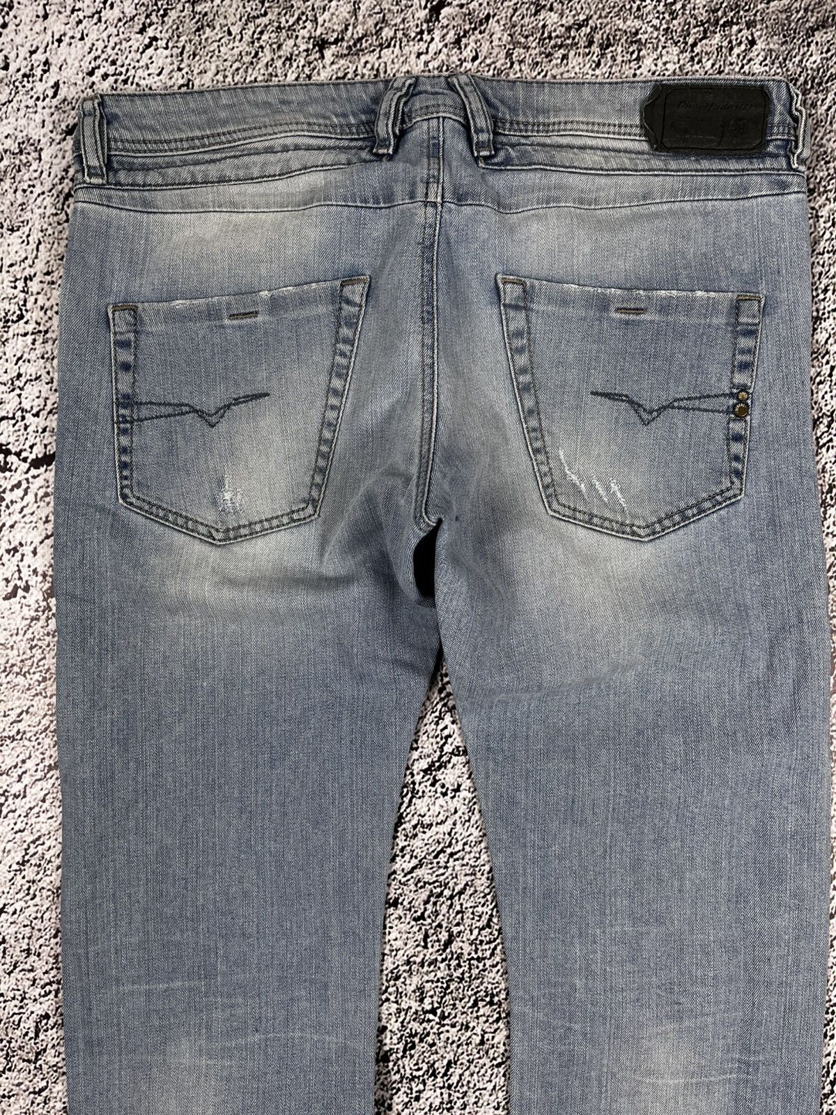 Diesel Vintage Y2K Diesel Belther-R faded denim jeans streetwear 33 Size US 33 - 8 Thumbnail