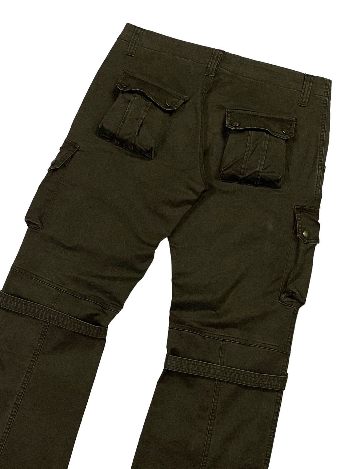 Tete Homme Tete Homme By Issey Miyake Tactical Bondage Stretches Pants Size US 34 / EU 50 - 16 Thumbnail