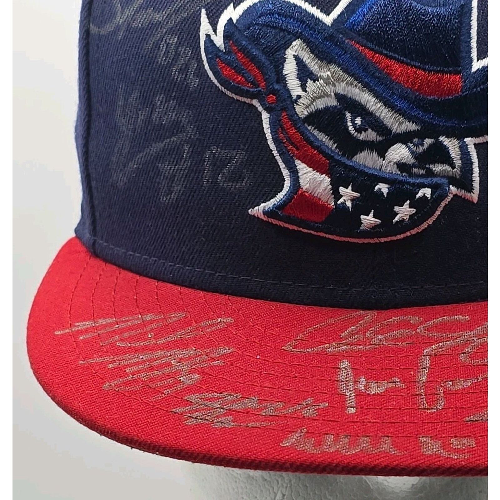 New Era Team Autographed New Era 59fifty QC River Bandits Cap 7 1/8 Size ONE SIZE - 2 Thumbnail