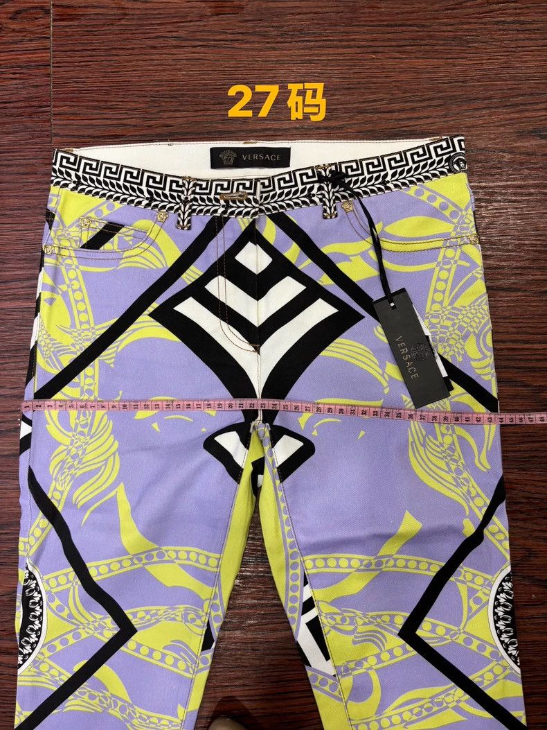 Versace Versace Trousers with geometric patterns Size US 26 / EU 42 - 6 Thumbnail