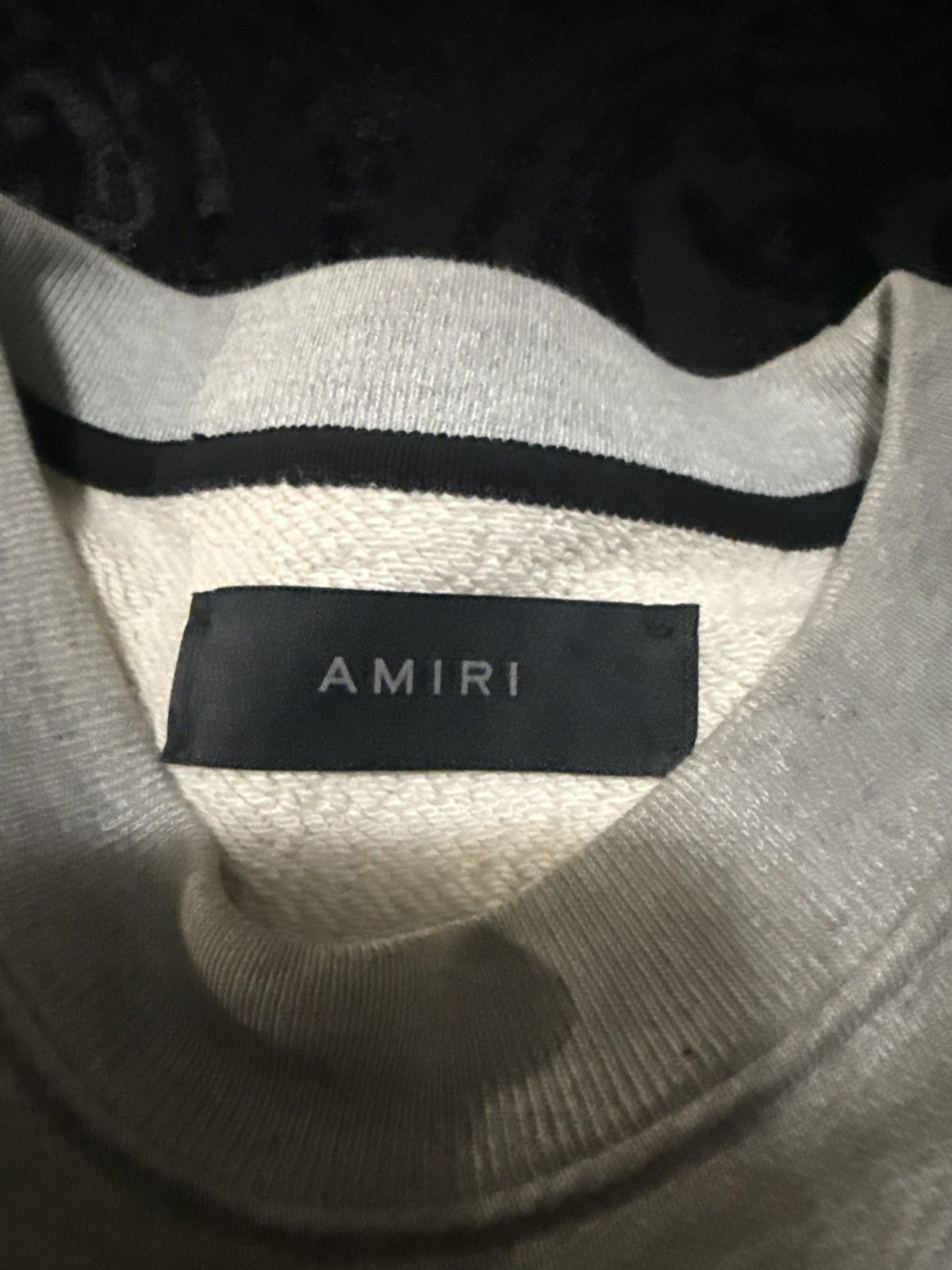 Amiri × Wes Lang AMIRI x Wes Lang Skull Graphic Crewneck Grey– Luxury Size US L / EU 52-54 / 3 - 2 Thumbnail