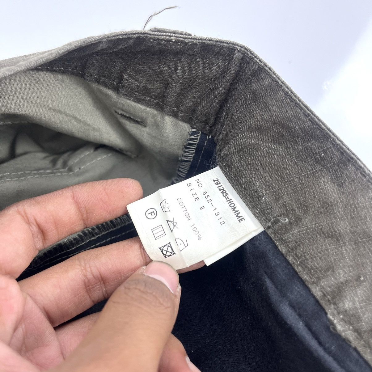 291295=Homme Vintage 291295=Homme Bondage Punk Patchwork Cargo Panta Size US 30 / EU 46 - 9 Thumbnail