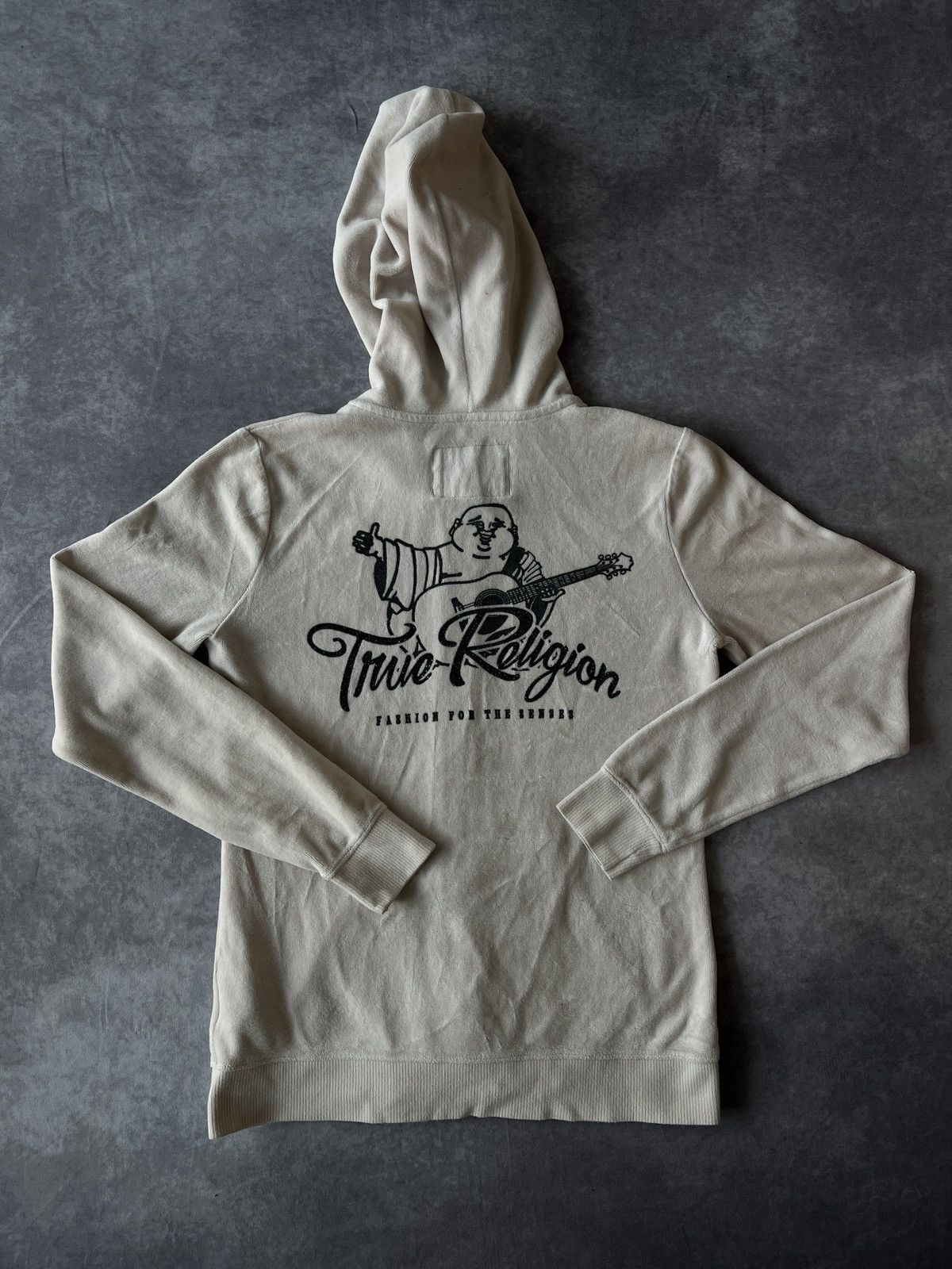 True Religion True Religion Big T Logo Full Zip Hoodie S Size Size S / US 4 / IT 40 - 1 Thumbnail