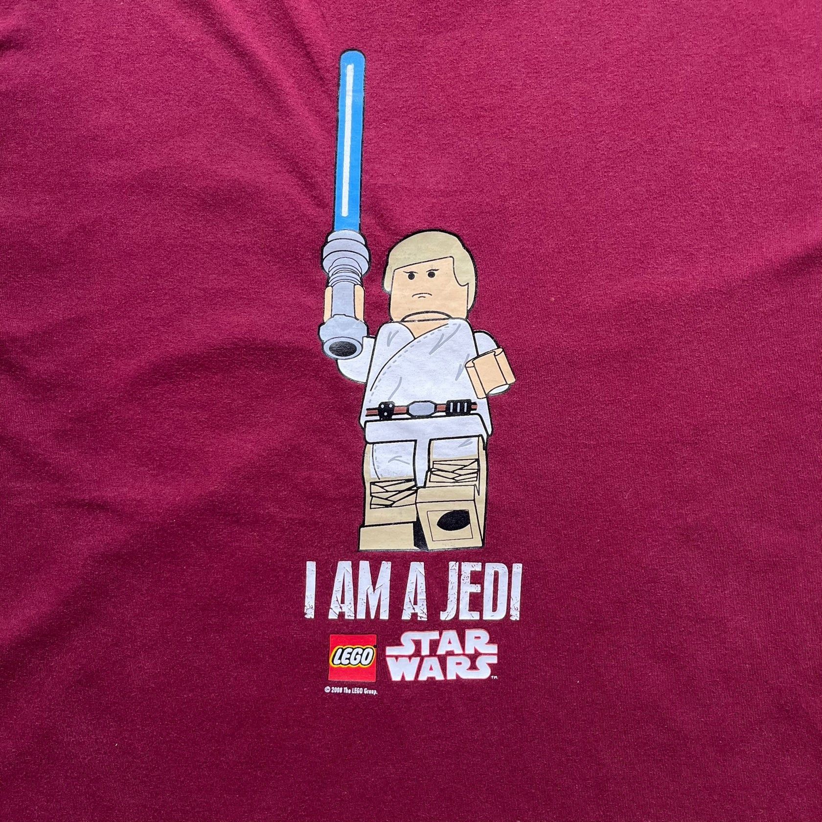 LEGO Lego Star Wars 2008 "I Am a Jedi" Tee (Medium) Size US M / EU 48-50 / 2 - 2 Thumbnail