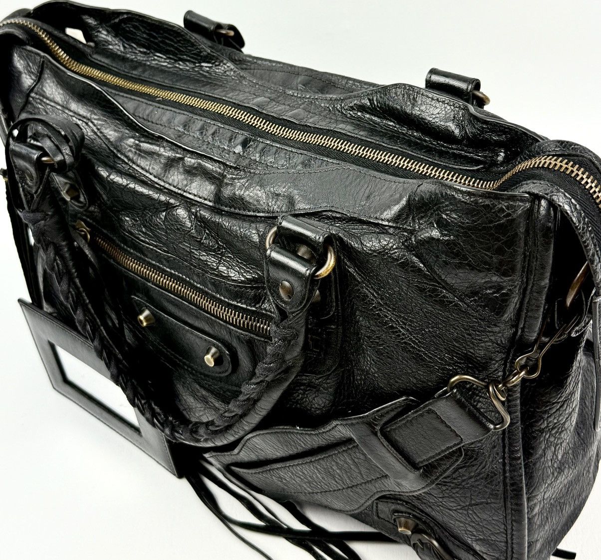 Balenciaga Balenciaga - Ghesquière - SS/00 - Black - Moto Cross - City Size ONE SIZE - 9 Thumbnail