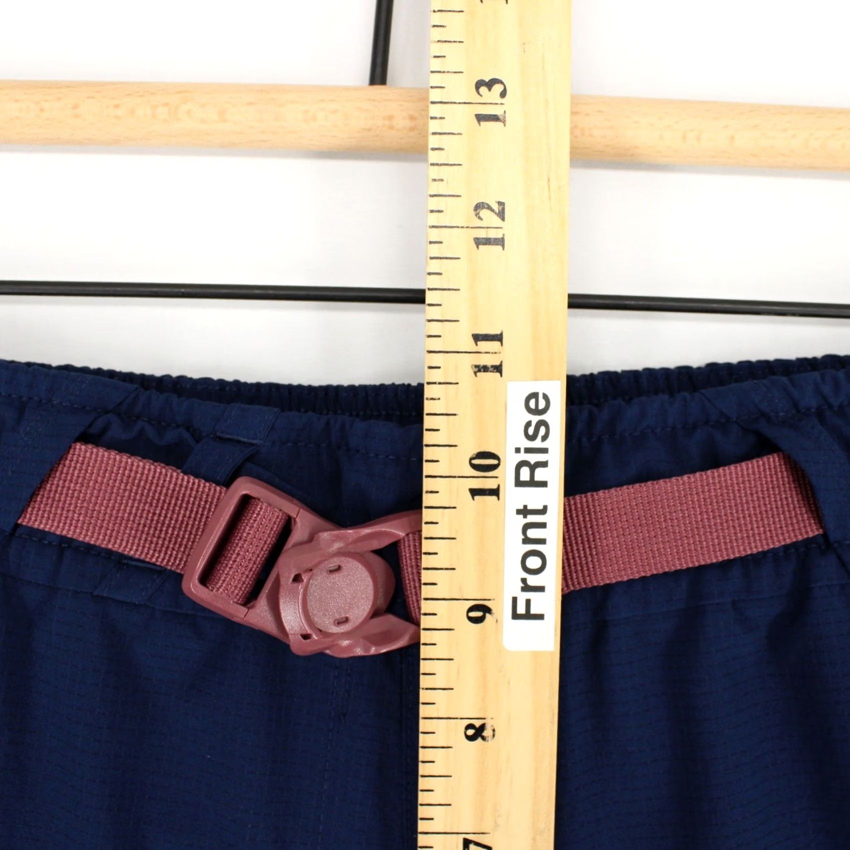 Vintage VINTAGE Title Nine Aero Tech Pants Womens XS Blue Ripstop Jogger Hiking Buckle Belt Size 26" / US 2 / IT 38 - 6 Thumbnail
