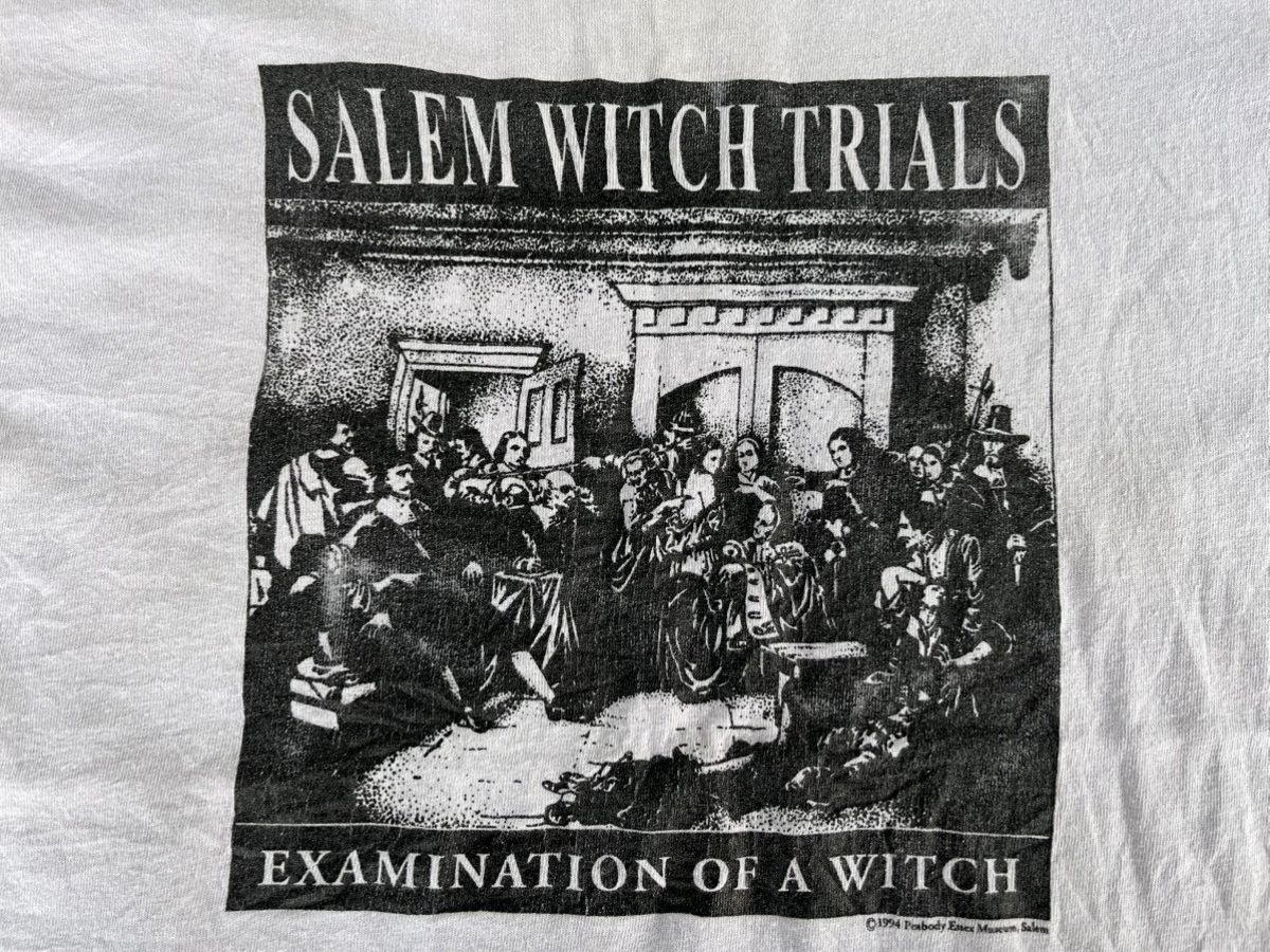 Vintage Vintage Salem Witch Trial Examination Of A Witch Size US M / EU 48-50 / 2 - 3 Thumbnail