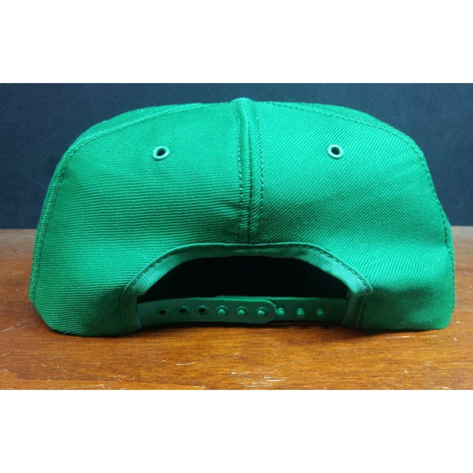 John Deere VTG John Deere Trucker Hat | Louisville Mfg | Patch Oak Leaf | Green Cotton | One Size | Men | Adjustable | Wide Brim Size ONE SIZE - 7 Thumbnail