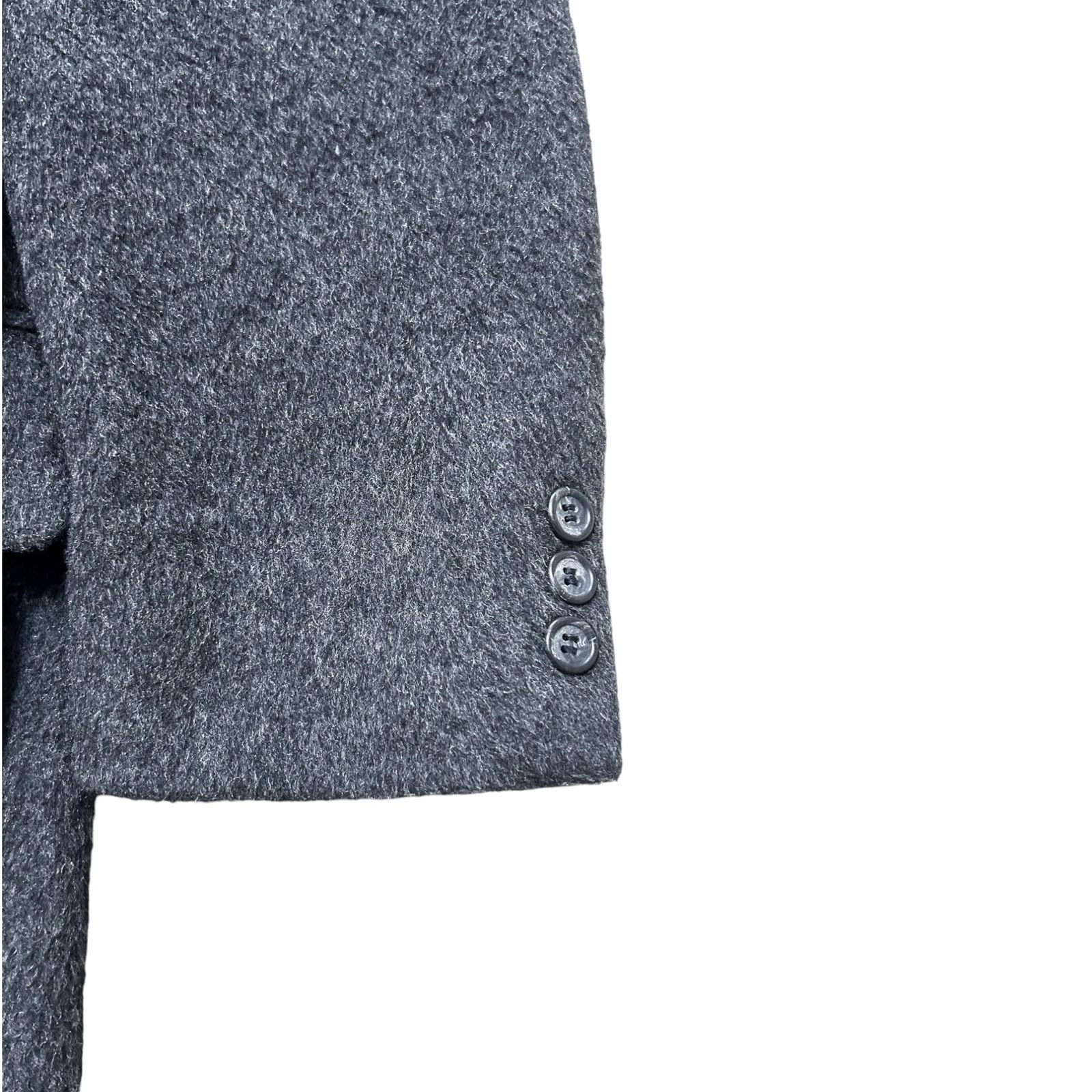Nordstrom Cricketeer Mens Large Heavyweight Gray Trenchcoat Size US L / EU 52-54 / 3 - 7 Thumbnail