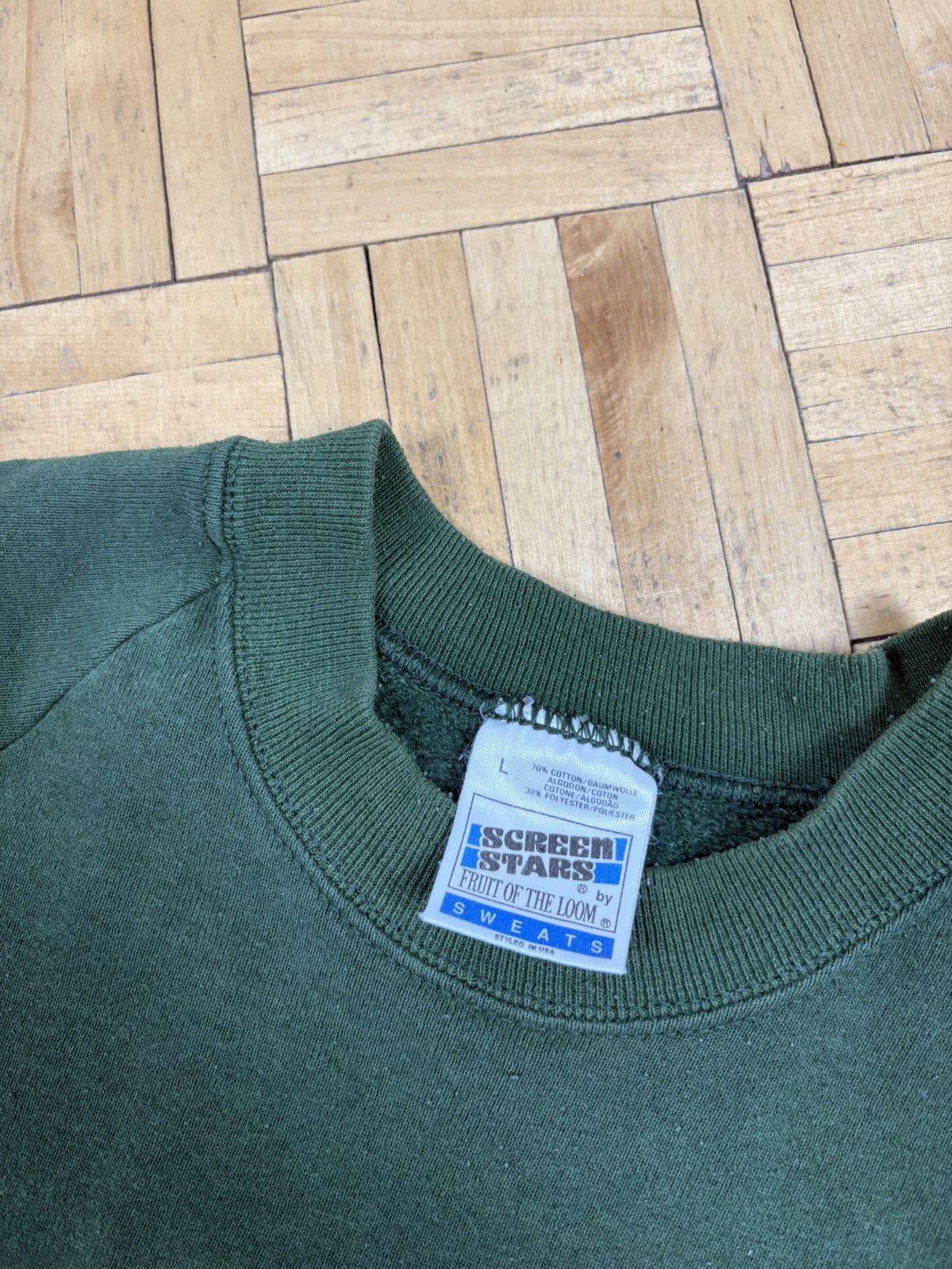 Vintage Rare 1995 Jade movie promo Screen Stars crew sweatshirt Size US L / EU 52-54 / 3 - 4 Thumbnail
