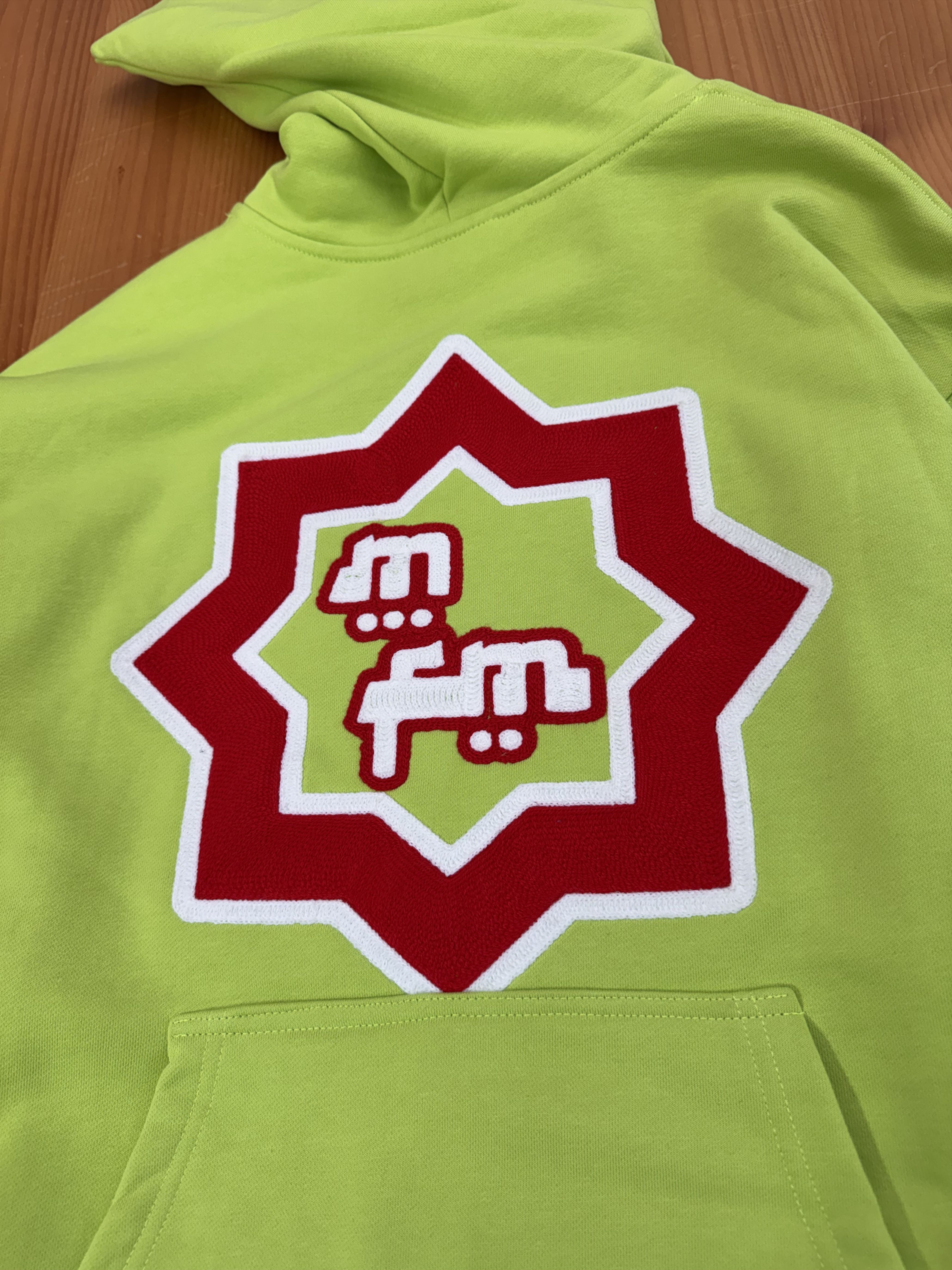 murd333r.fm Sample Murd333r.fm Chainstitch Hoodie Size US XL / EU 56 / 4 - 7 Thumbnail