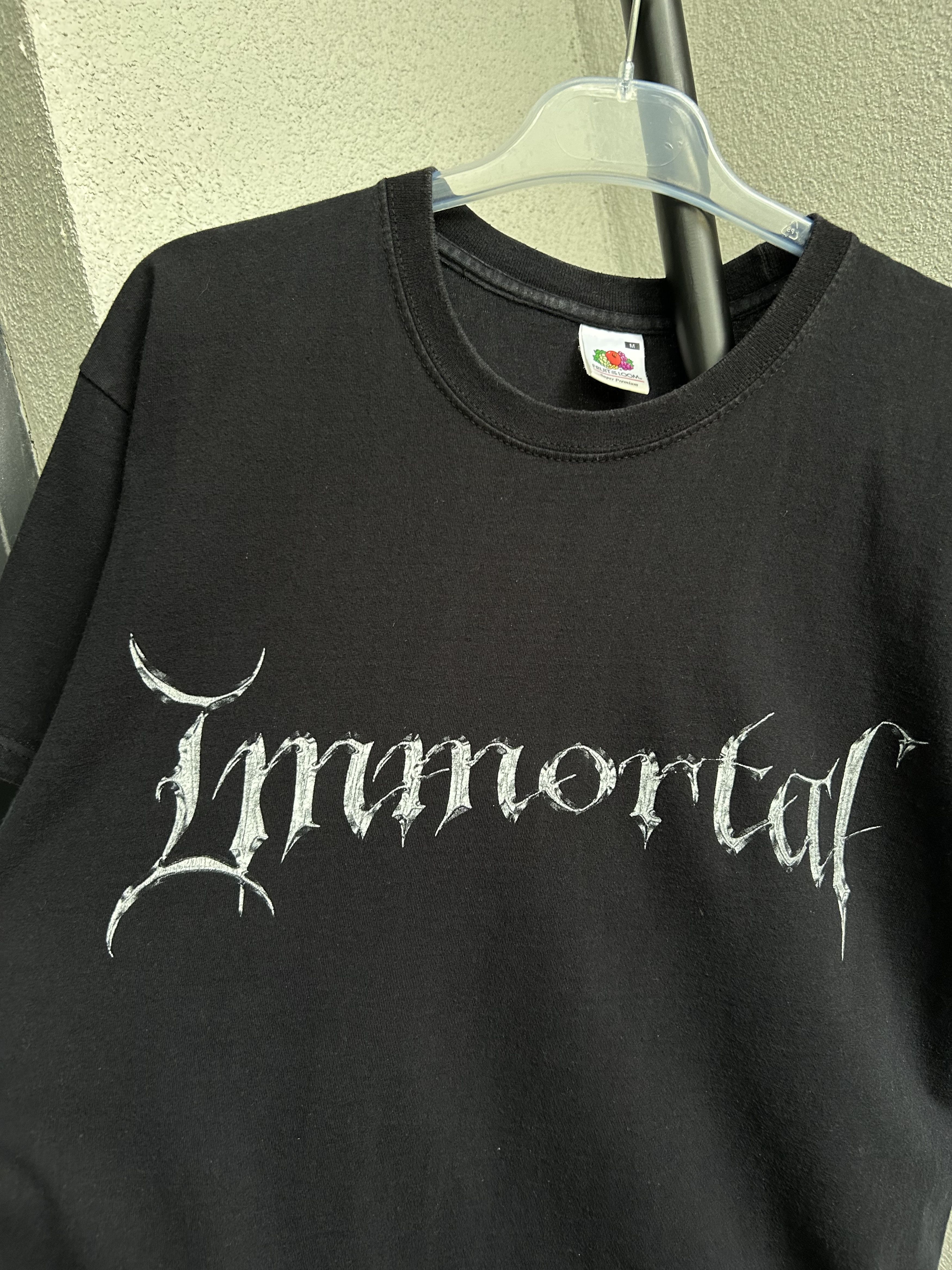 Band Tees × Vintage Vintage 2000s Immortal Rock Band T-shirt Size US M / EU 48-50 / 2 - 3 Thumbnail