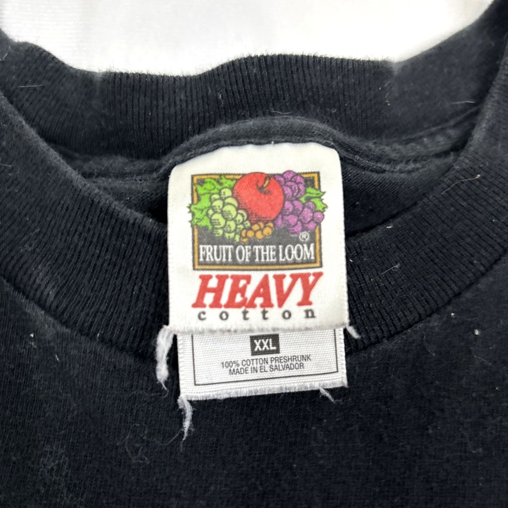 Fruit Of The Loom VINTAGE Fruit Of The Loom T Shirt Men’s XXL Black KitKat Big Kat Mens 2XL Black T-Shirt Size US XXL / EU 58 / 5 - 3 Thumbnail