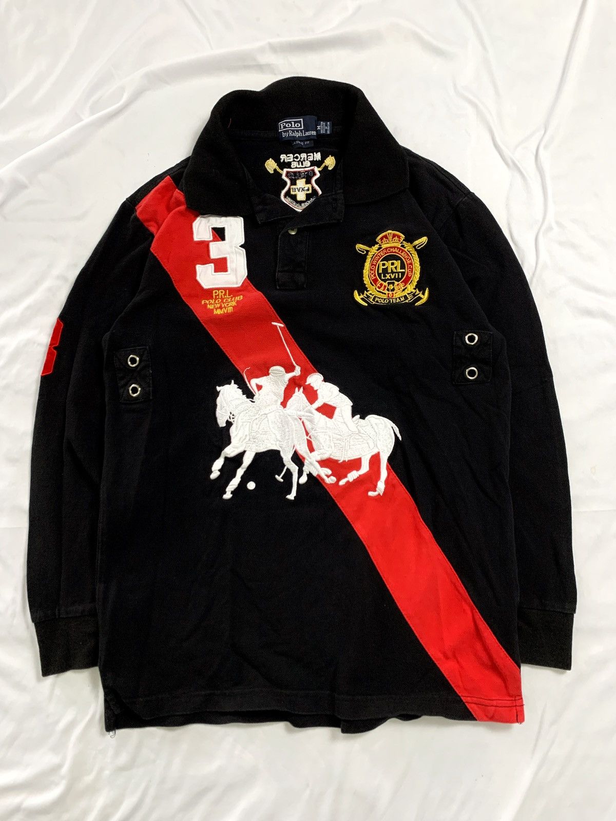 Polo Ralph Lauren Polo ralph lauren rugby shirt vintage Size US M / EU 48-50 / 2 - 2 Thumbnail