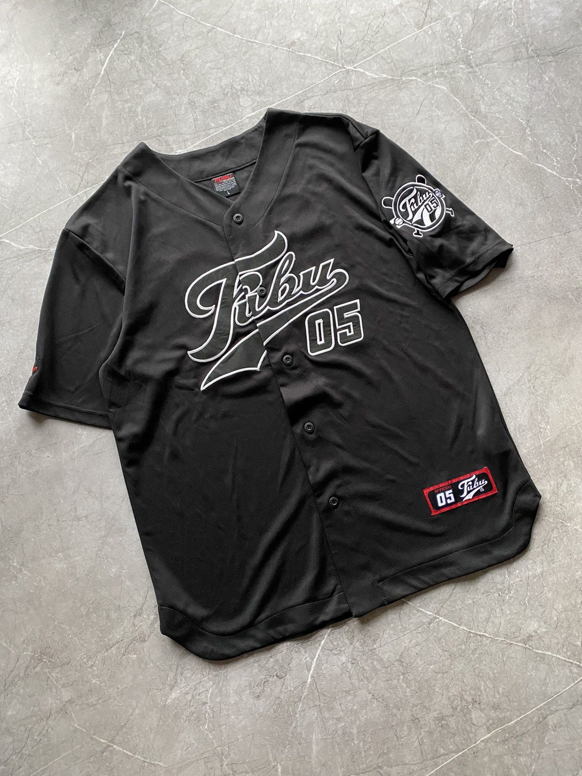 Fubu Vintage Y2K Fubu 05 Drill Rap Skate T-shirt Jersey Overshirt Size US L / EU 52-54 / 3 - 1 Thumbnail