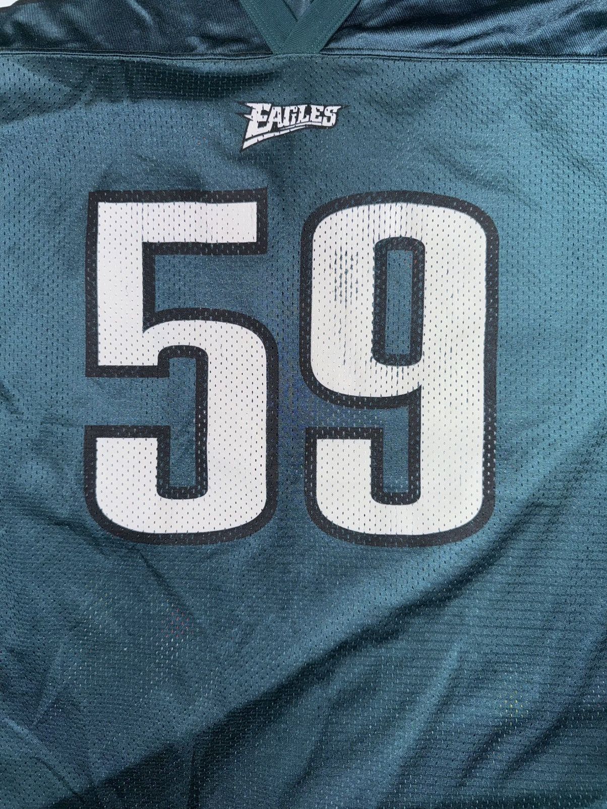 Logo Athletic VINTAGE 90's PHILADELPHIA EAGLES NFL JERSEY MIKE MAMULA Size US XXL / EU 58 / 5 - 5 Thumbnail
